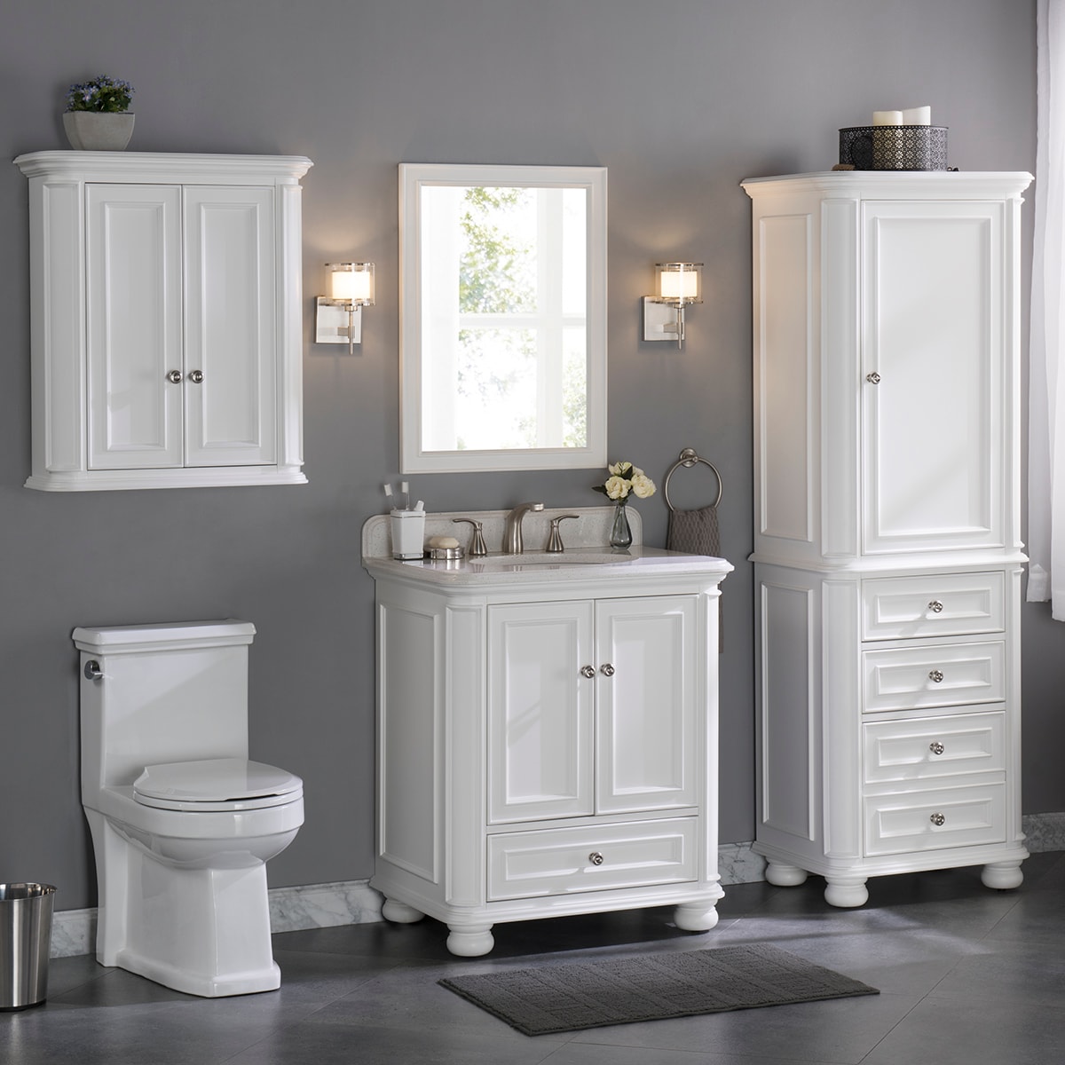 allen + roth 1116FC-25-201 Linen-Cabinets - View #7