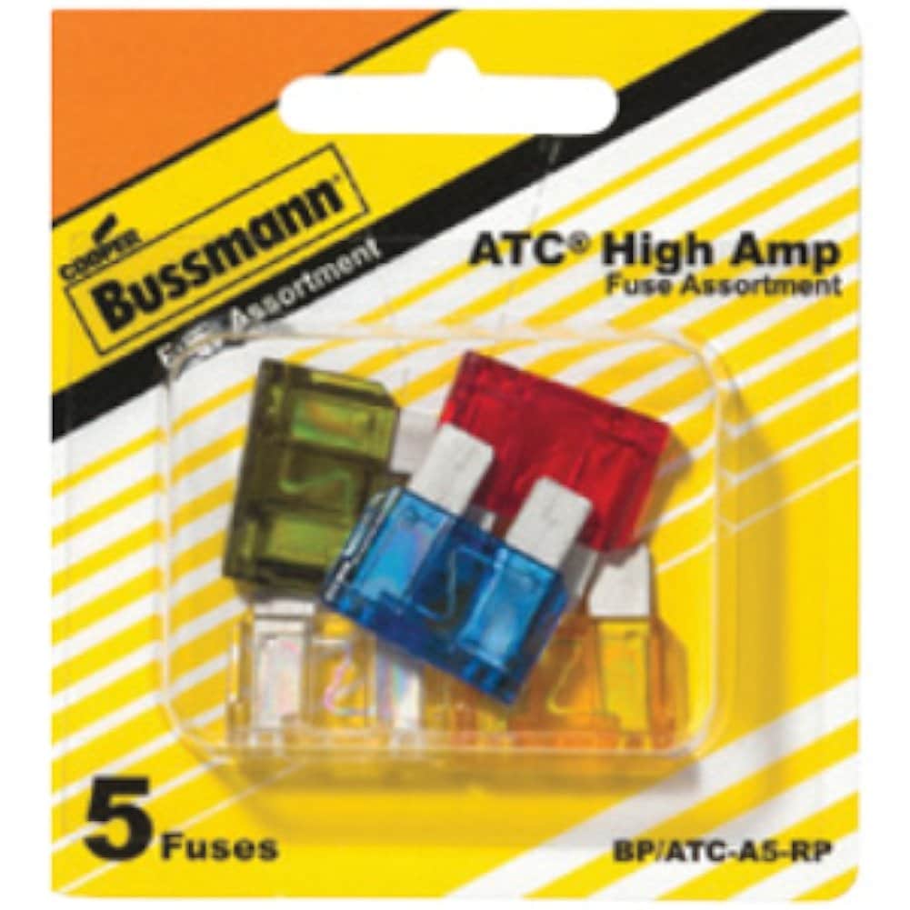 Bussmann  Fusetron AK-6 ATC Blade Fuse Assortment 5-30A 32Vdc 6-Pack