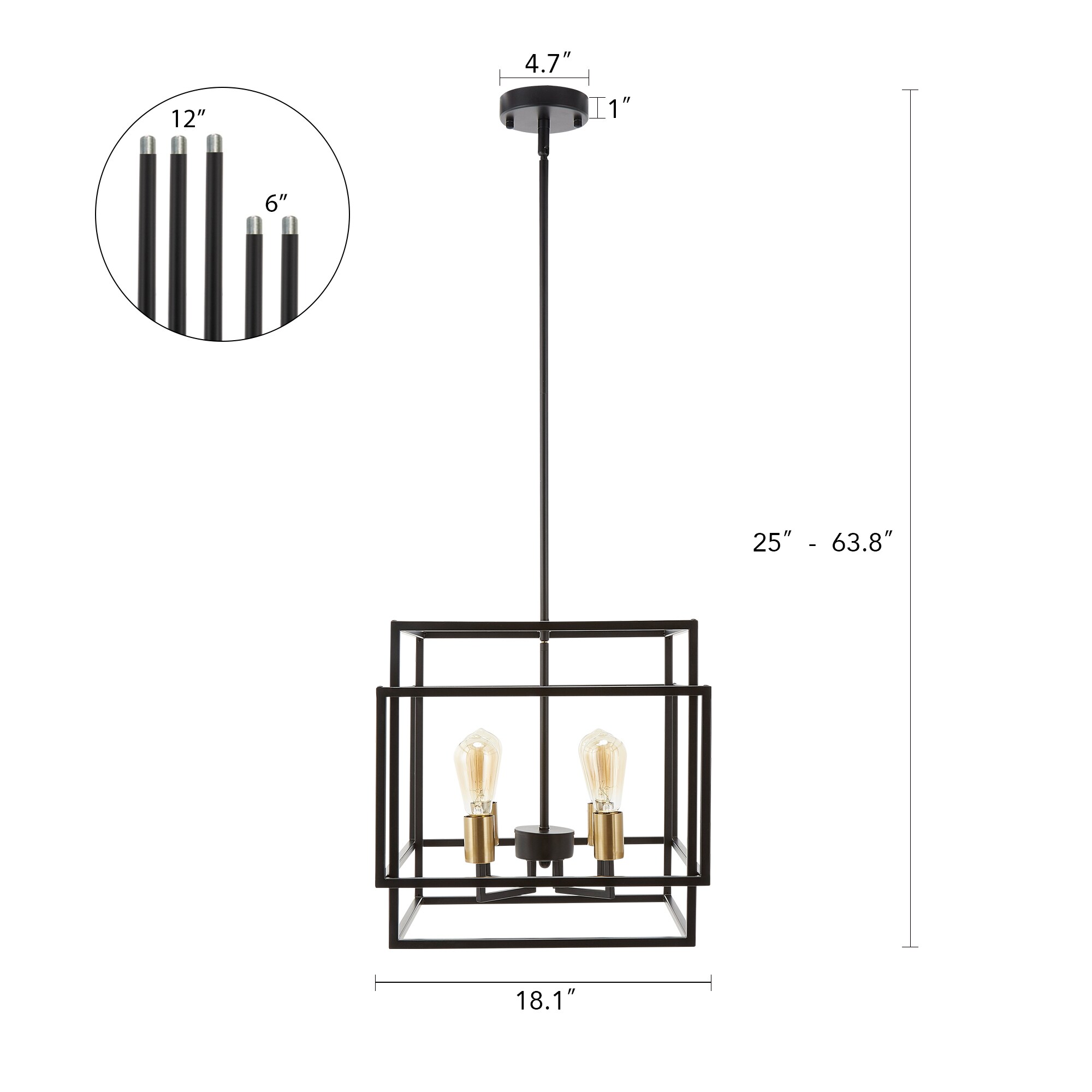 CO-Z HCF-3502-00 Pendant-Lights - View #8