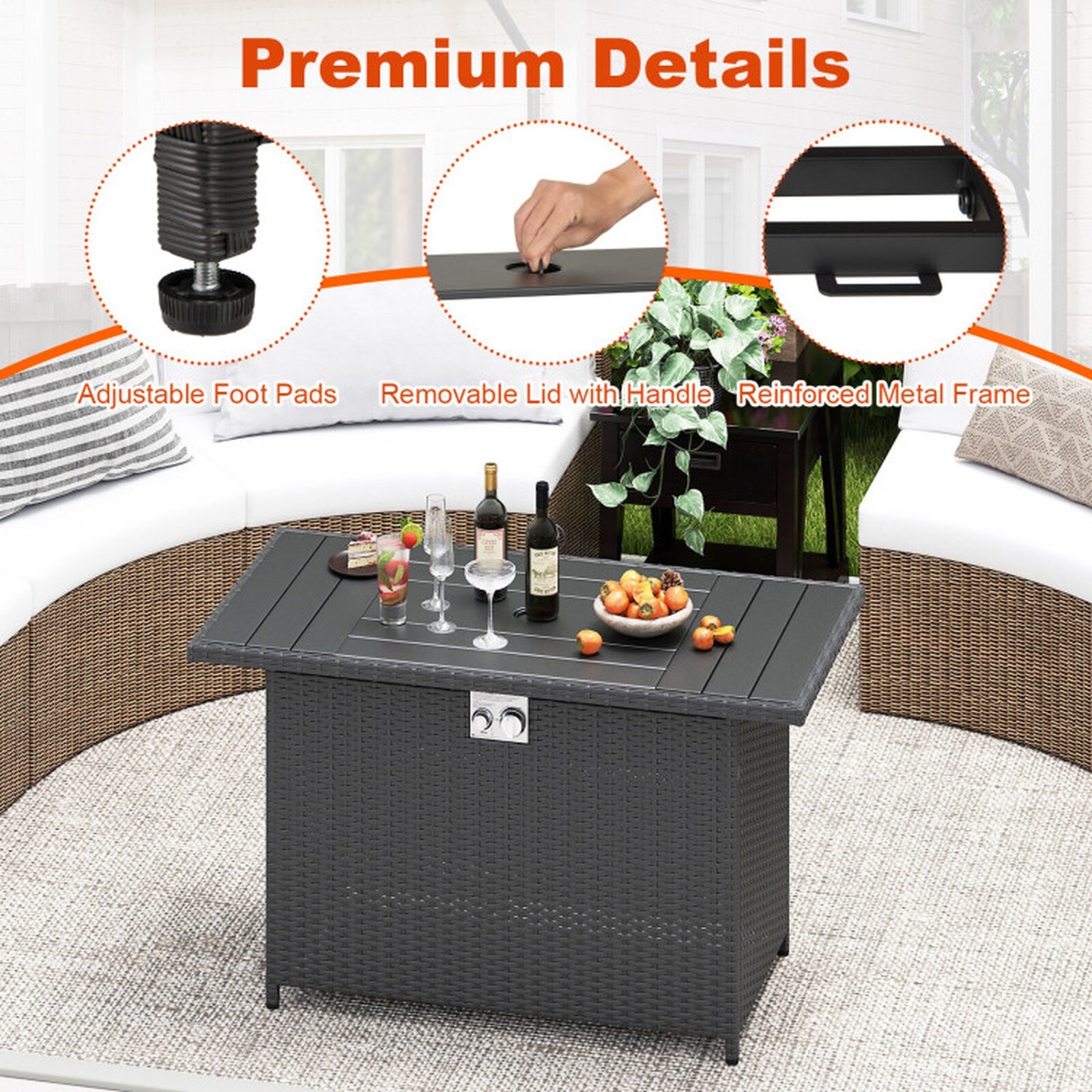 SUGIFT LW102SUGHY1923 Outdoor-Gas-Firepits - View #5