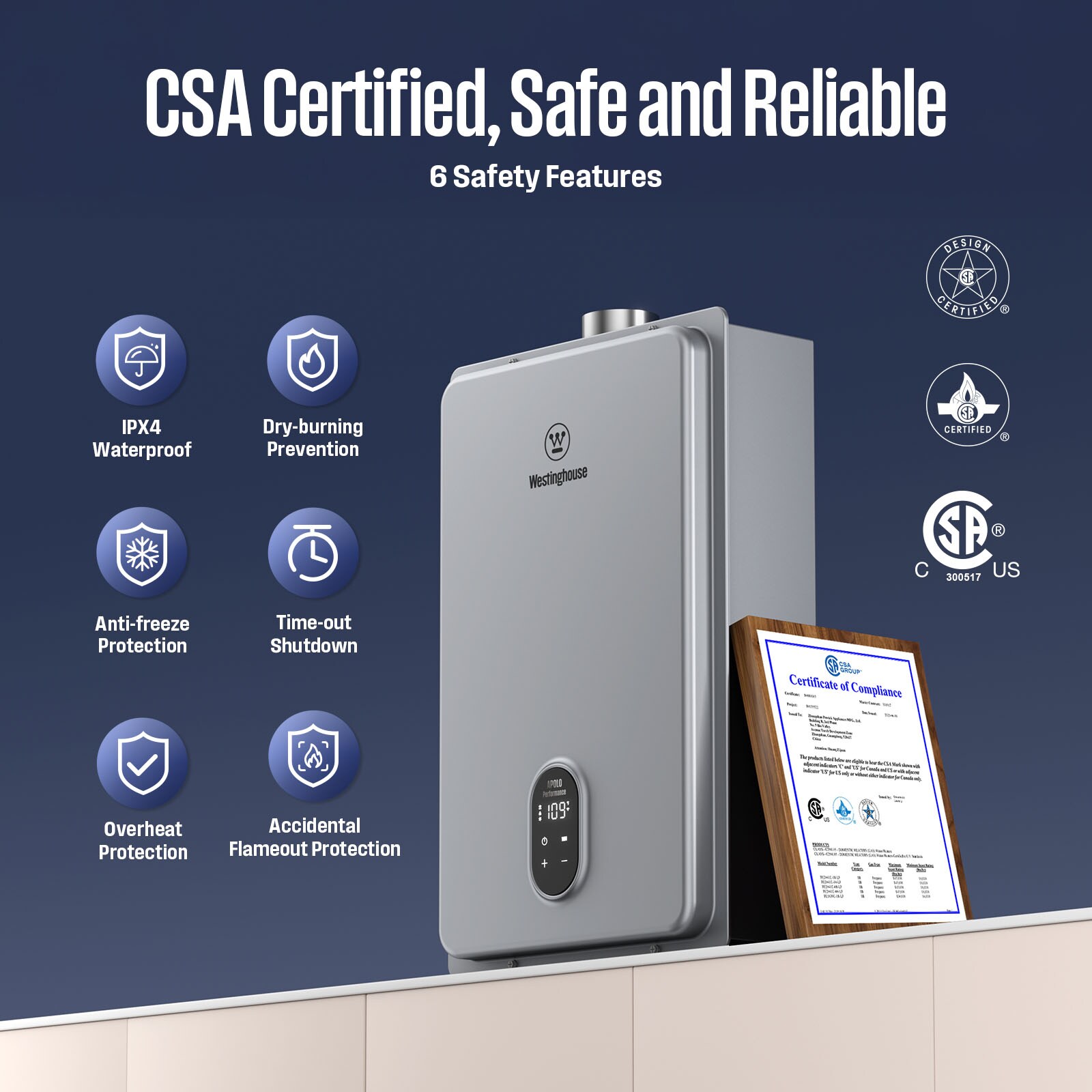 Westinghouse HW120A1G-LP Gas-Water-Heaters - View #10