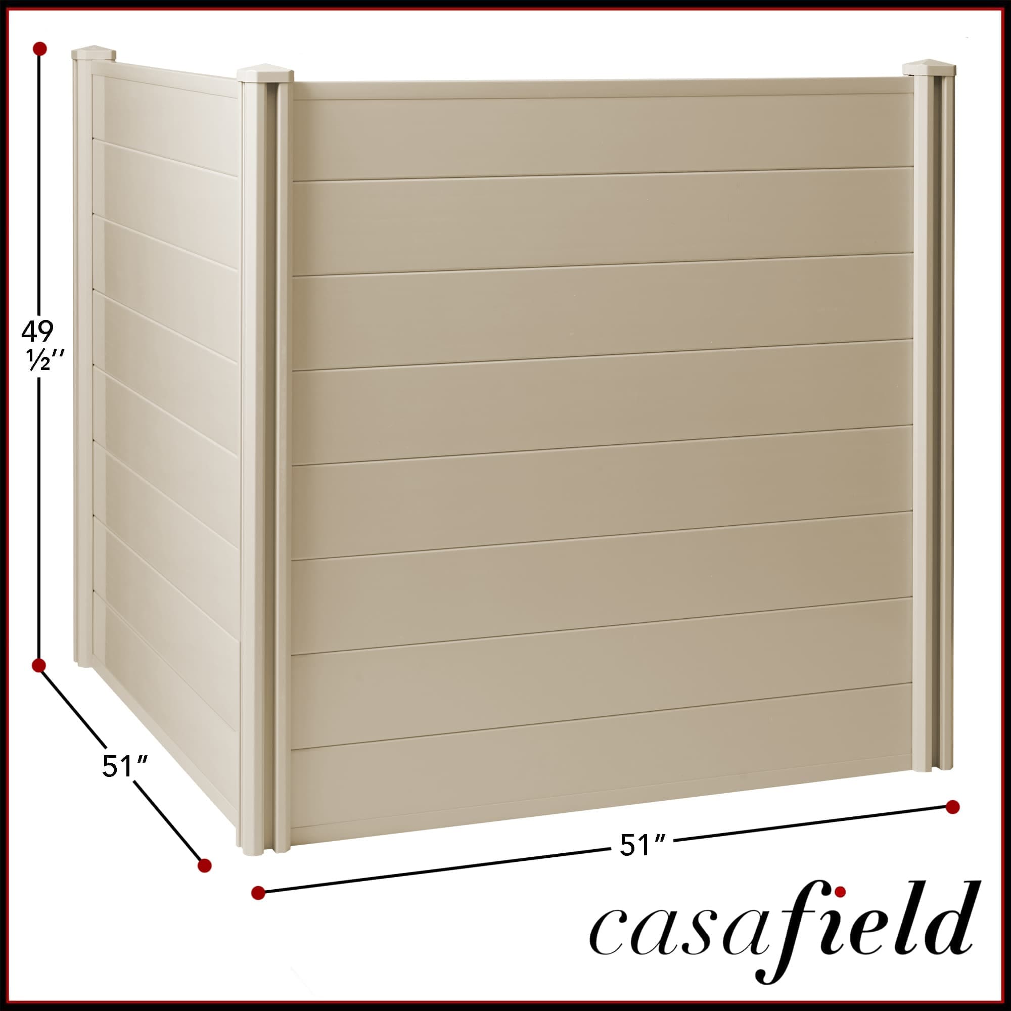 Casafield PAT-ENC-A81-H48T Garden-Utility-Fencing - View #7