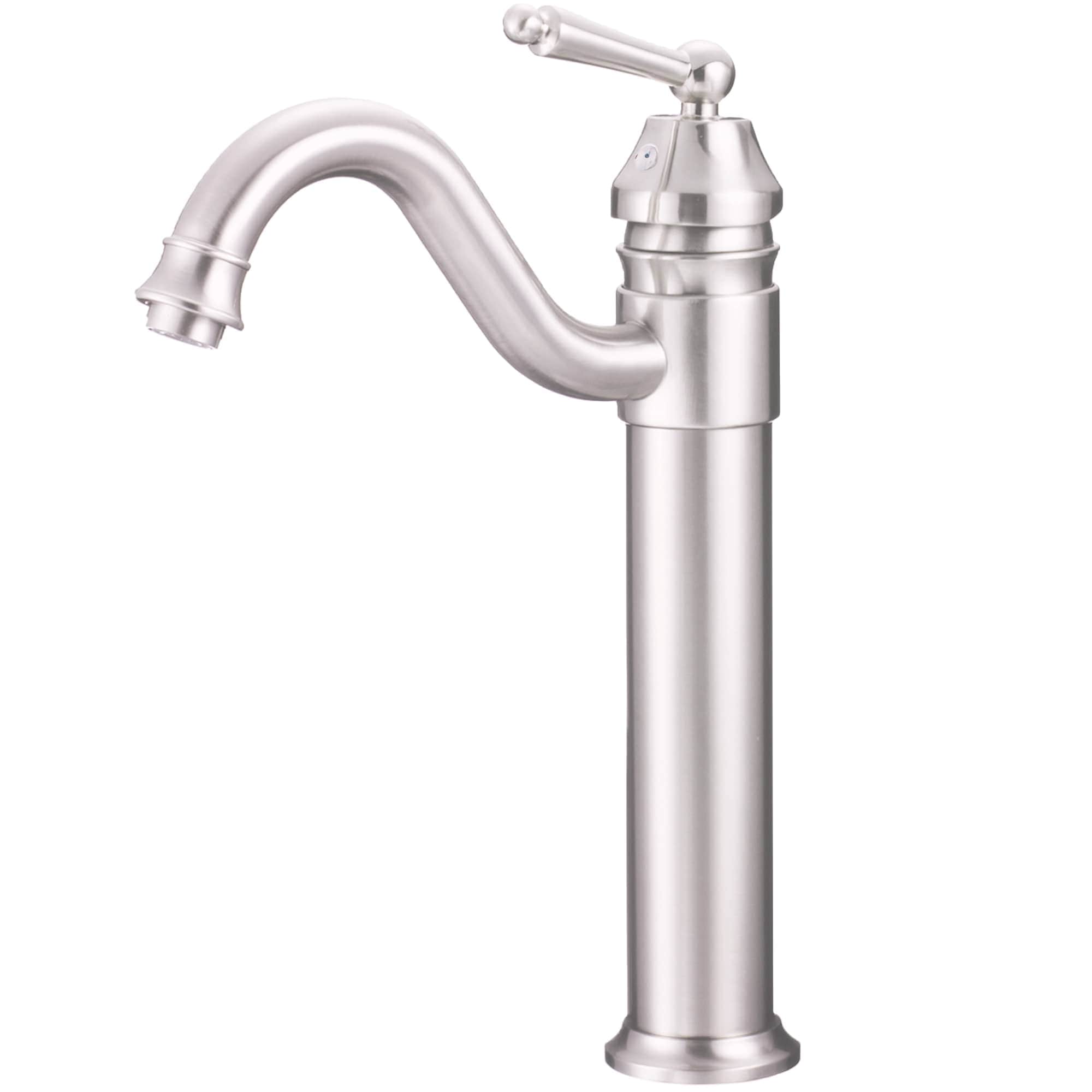 Novatto  BM-359BNWS CENTURY Deck Mount Watersaver Faucet In Brushed Nickel