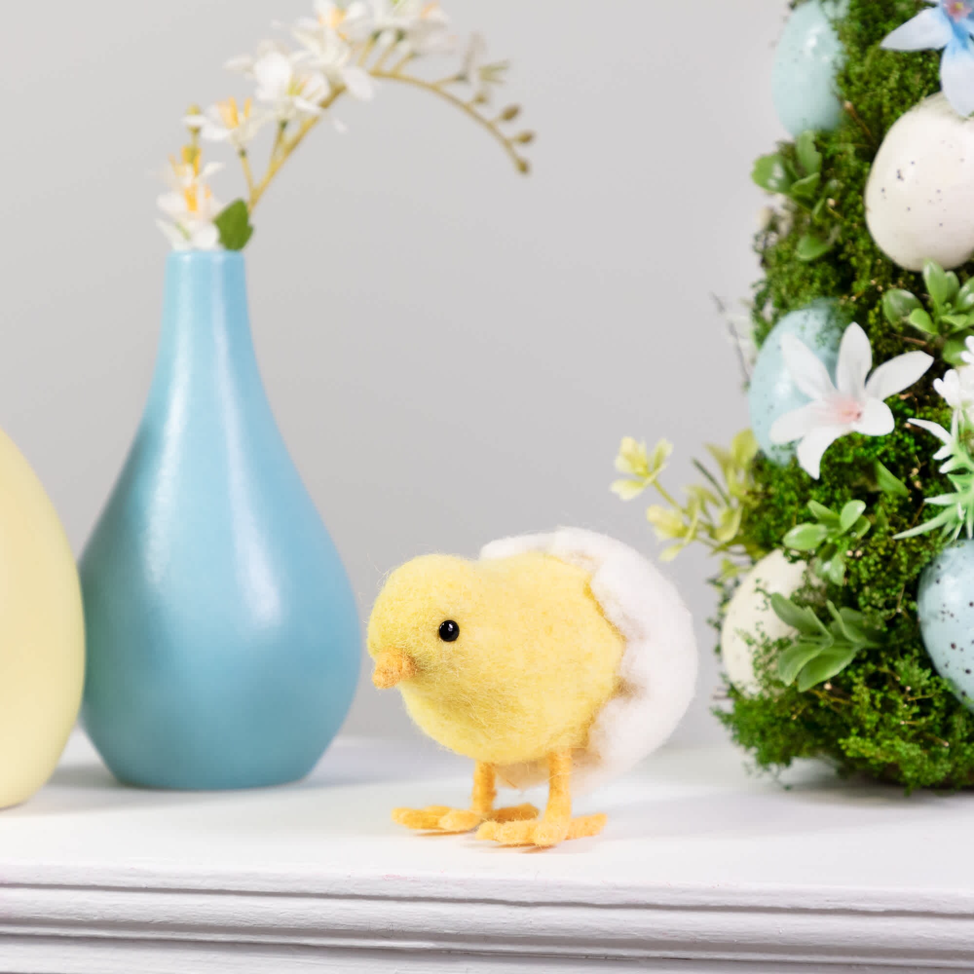 Hatching Egg Baby Spring Chick Easter Figurine - 4.5 inch