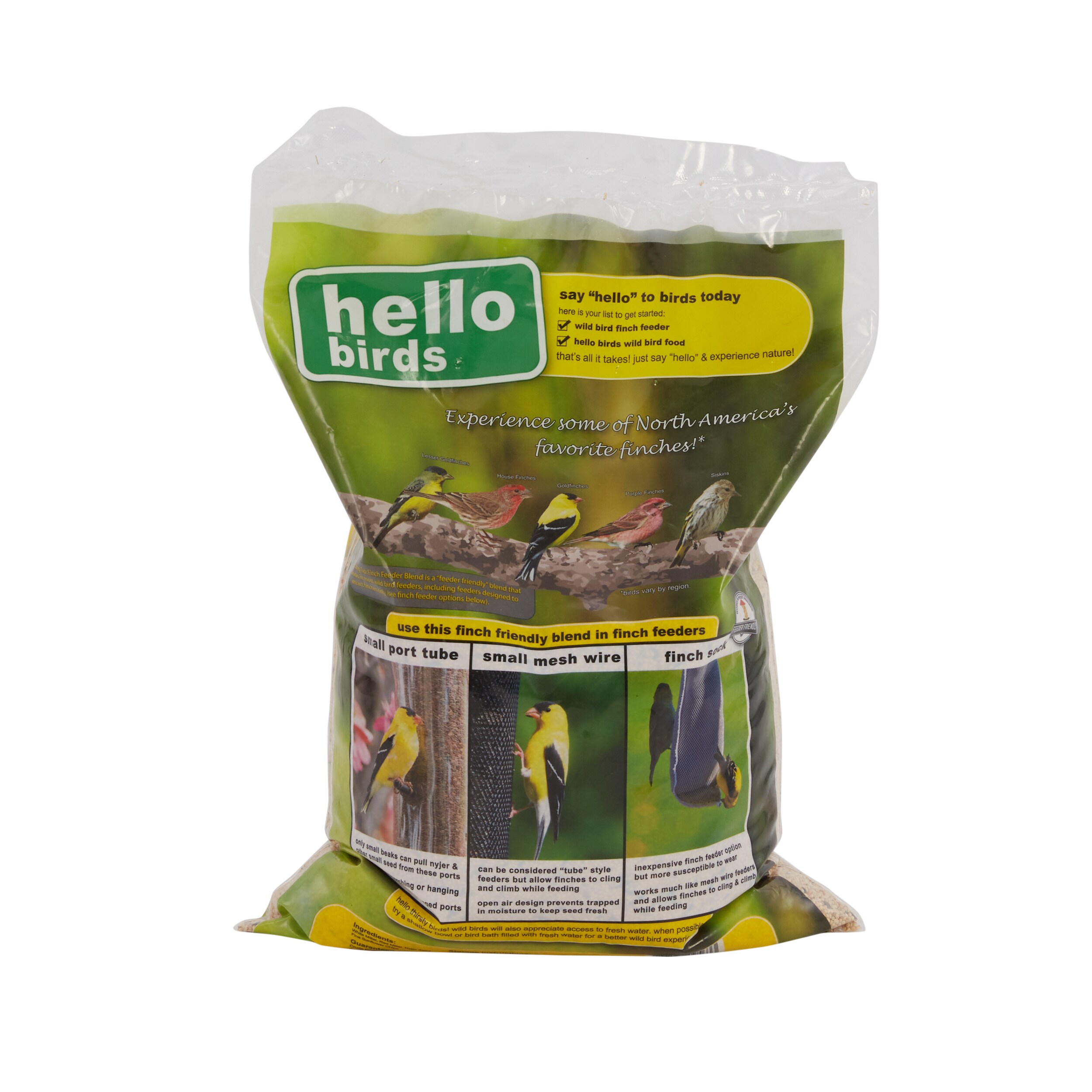 hello birds finch feeder blend