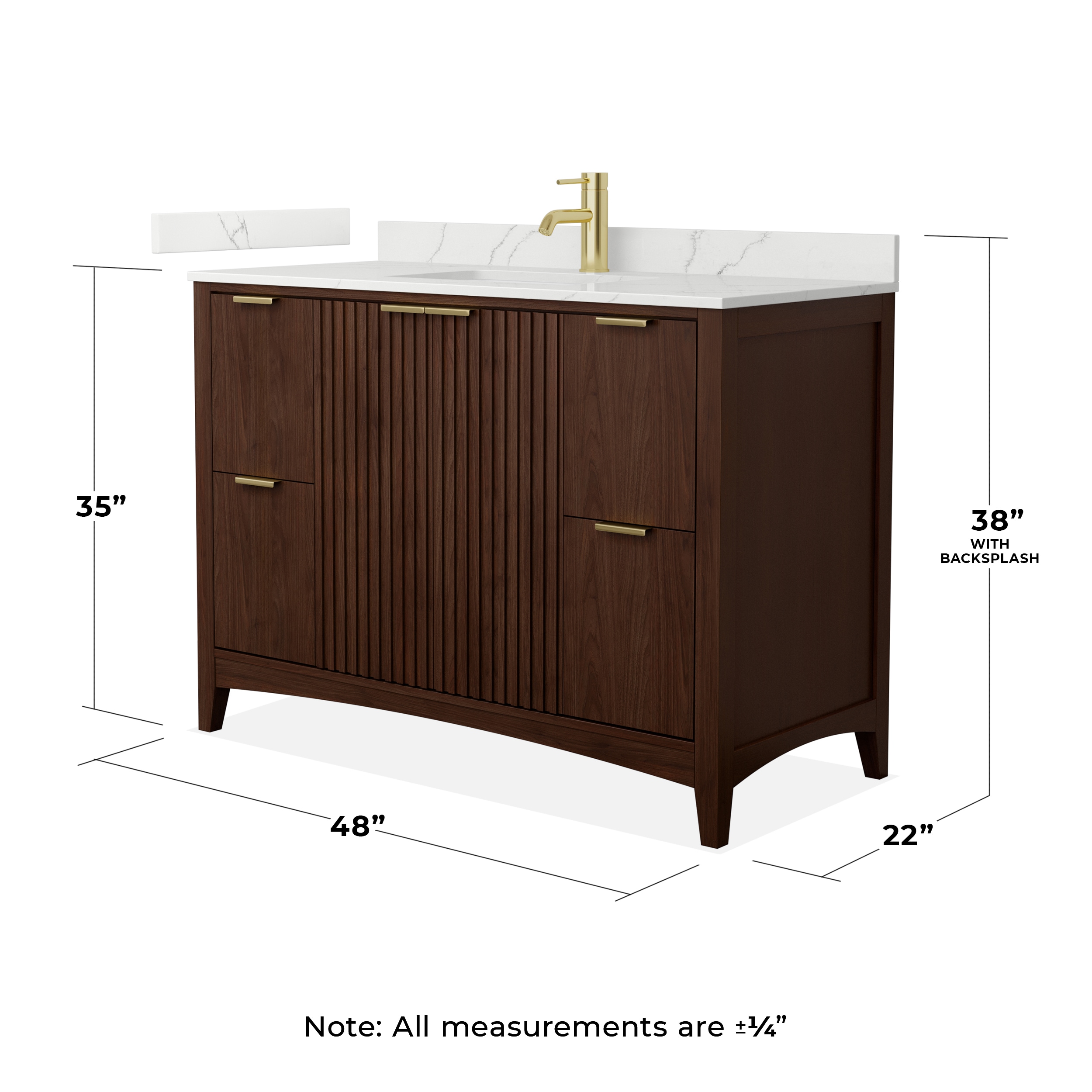 Wyndham Collection WCF919148SDDGTUNSMXX Bath-Vanity-Combo - View #5