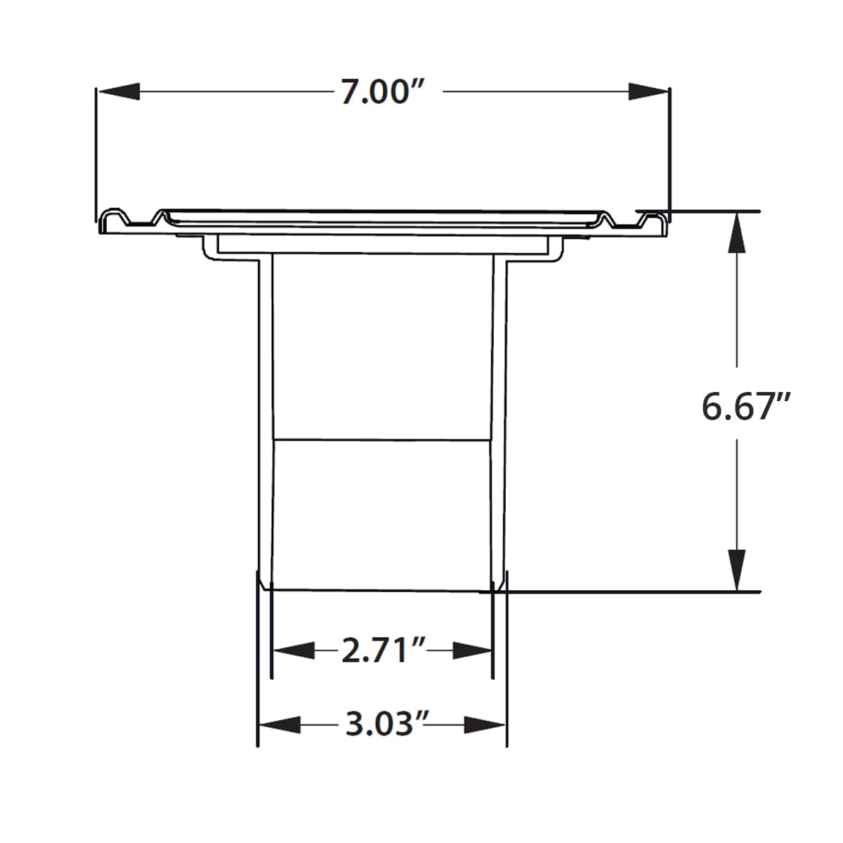 Jones Stephens C50304 Under-Sink-Toilet-Cover-Flanges - View #5