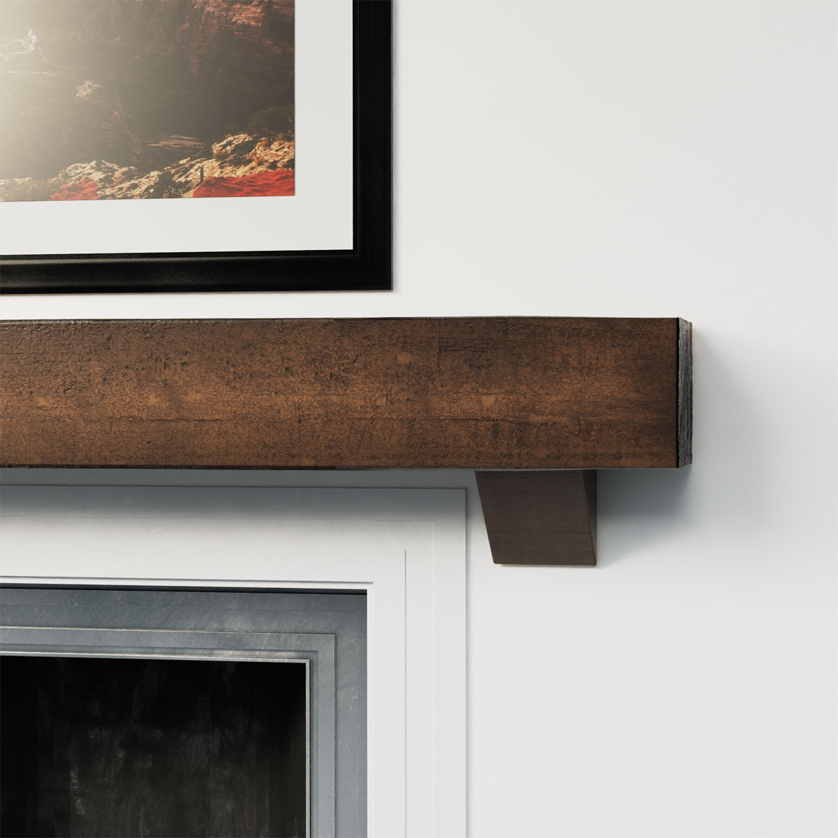Ekena Millwork MANURC08X10X60ASZD Mantel-Shelves - View #12