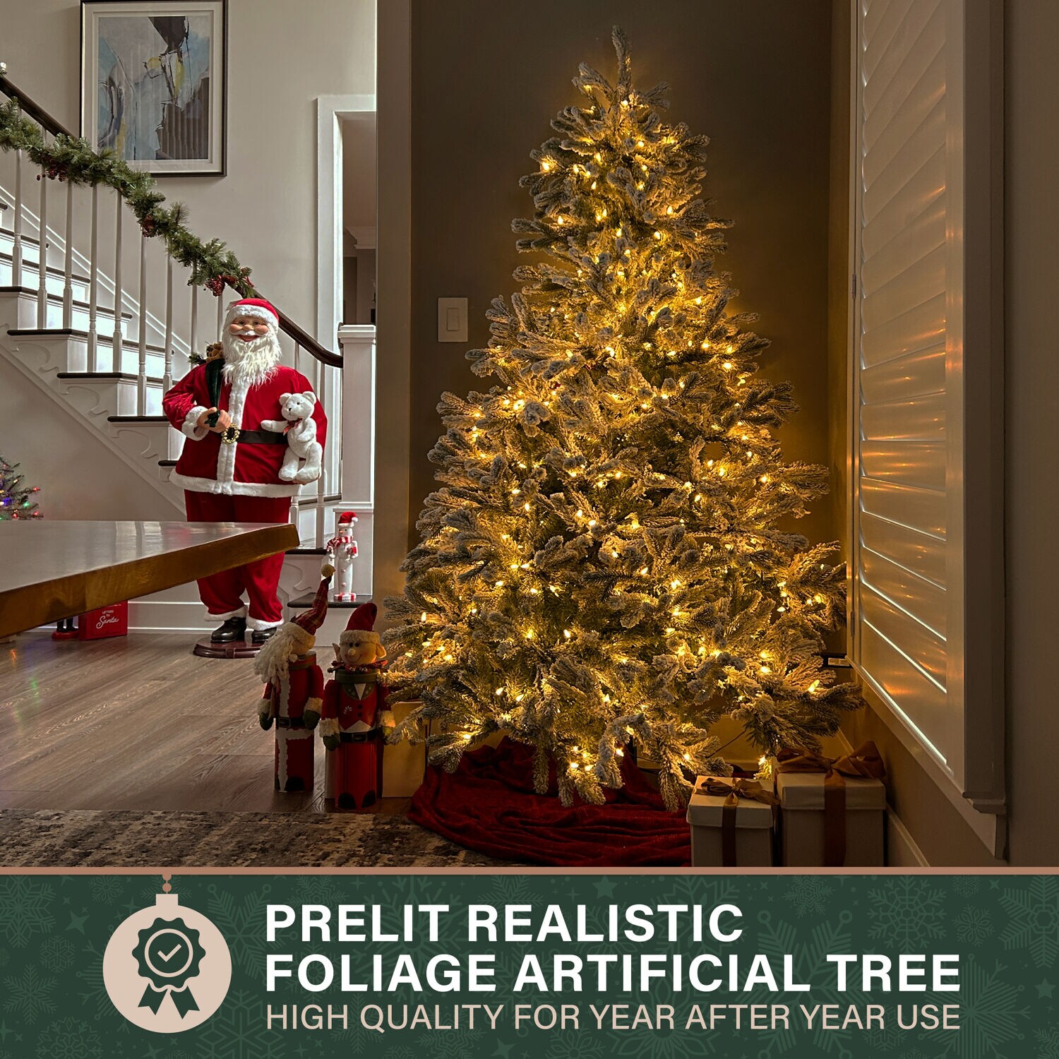 Fraser Hill Farm FFHTA065-5SN Artificial-Christmas-Trees - View #5