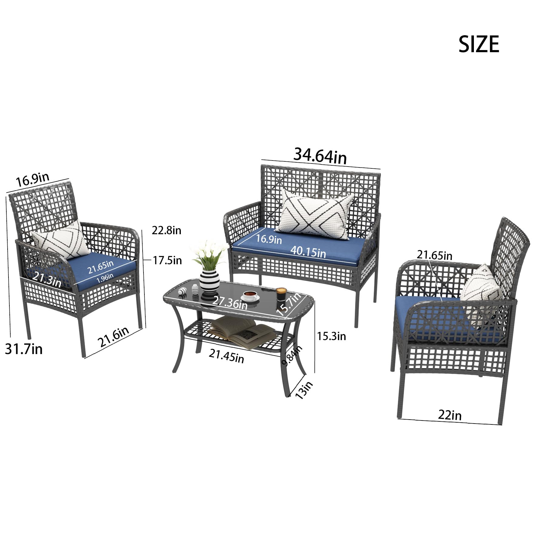 LOVMOR SF-M-W2071P296197 Patio-Conversation-Sets - View #6