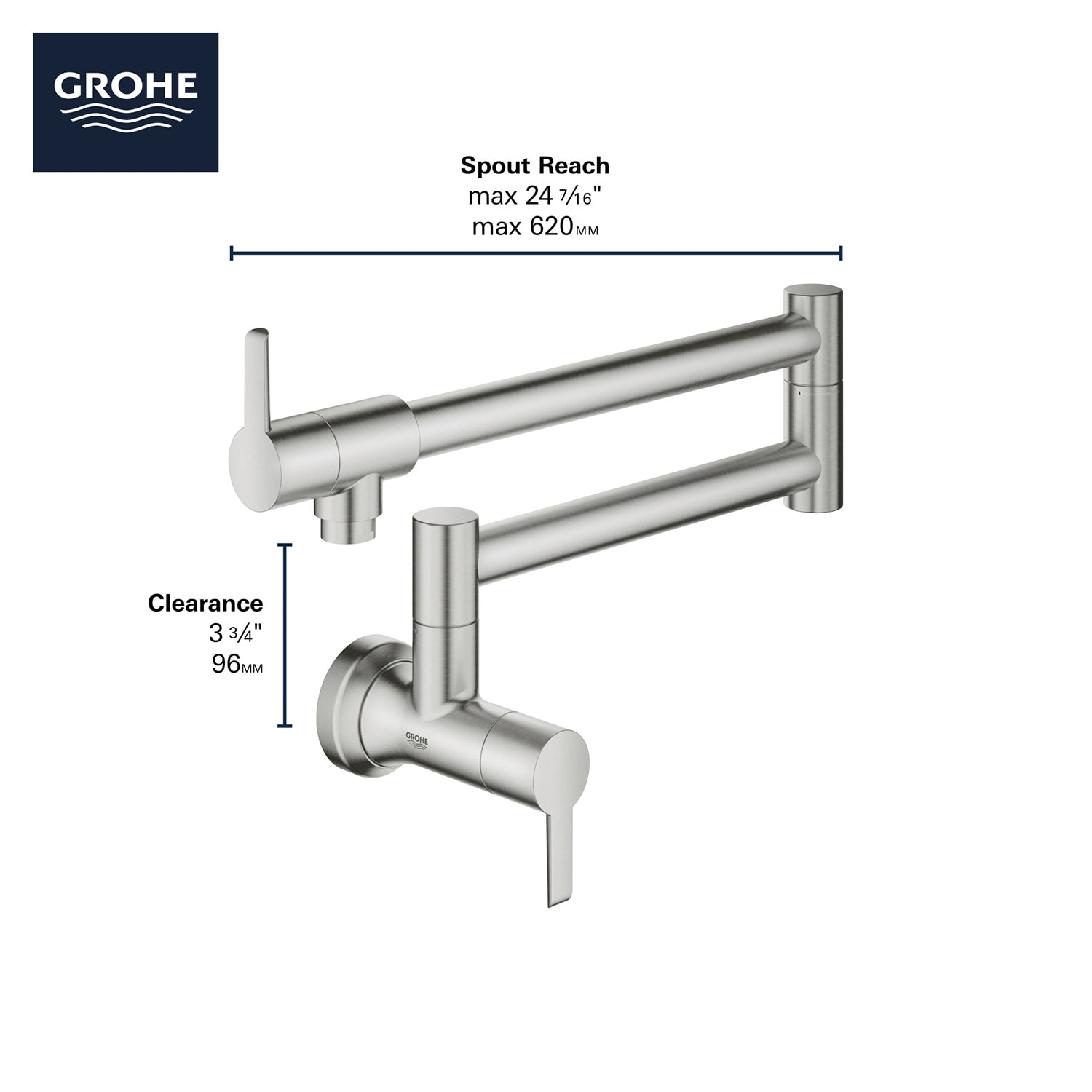 GROHE 31075DC2 Kitchen-Faucets - View #2