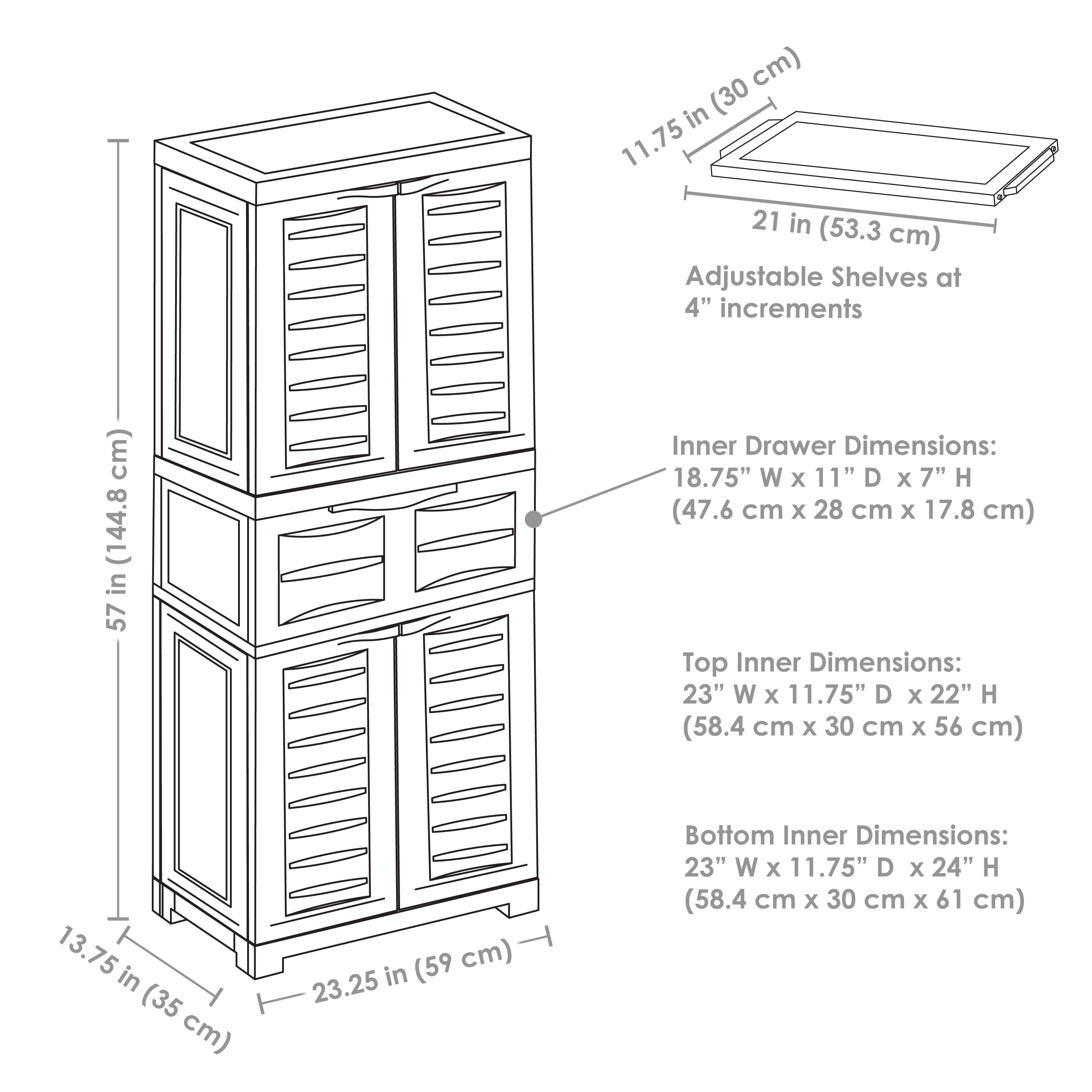 Sunnydaze Decor SUP-295 Utility-Storage-Cabinets - View #7
