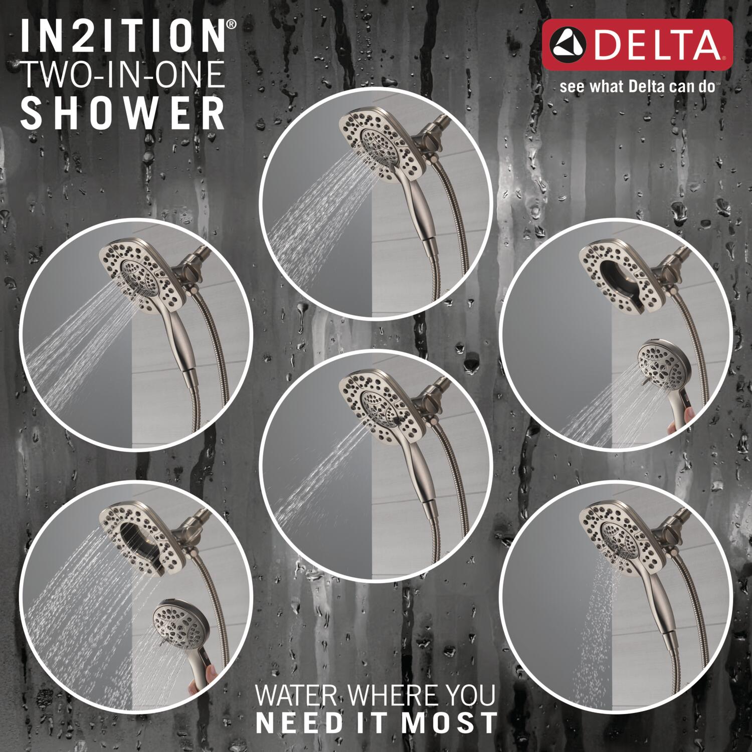 Delta T17494-I Tub-Shower-Faucets - View #12