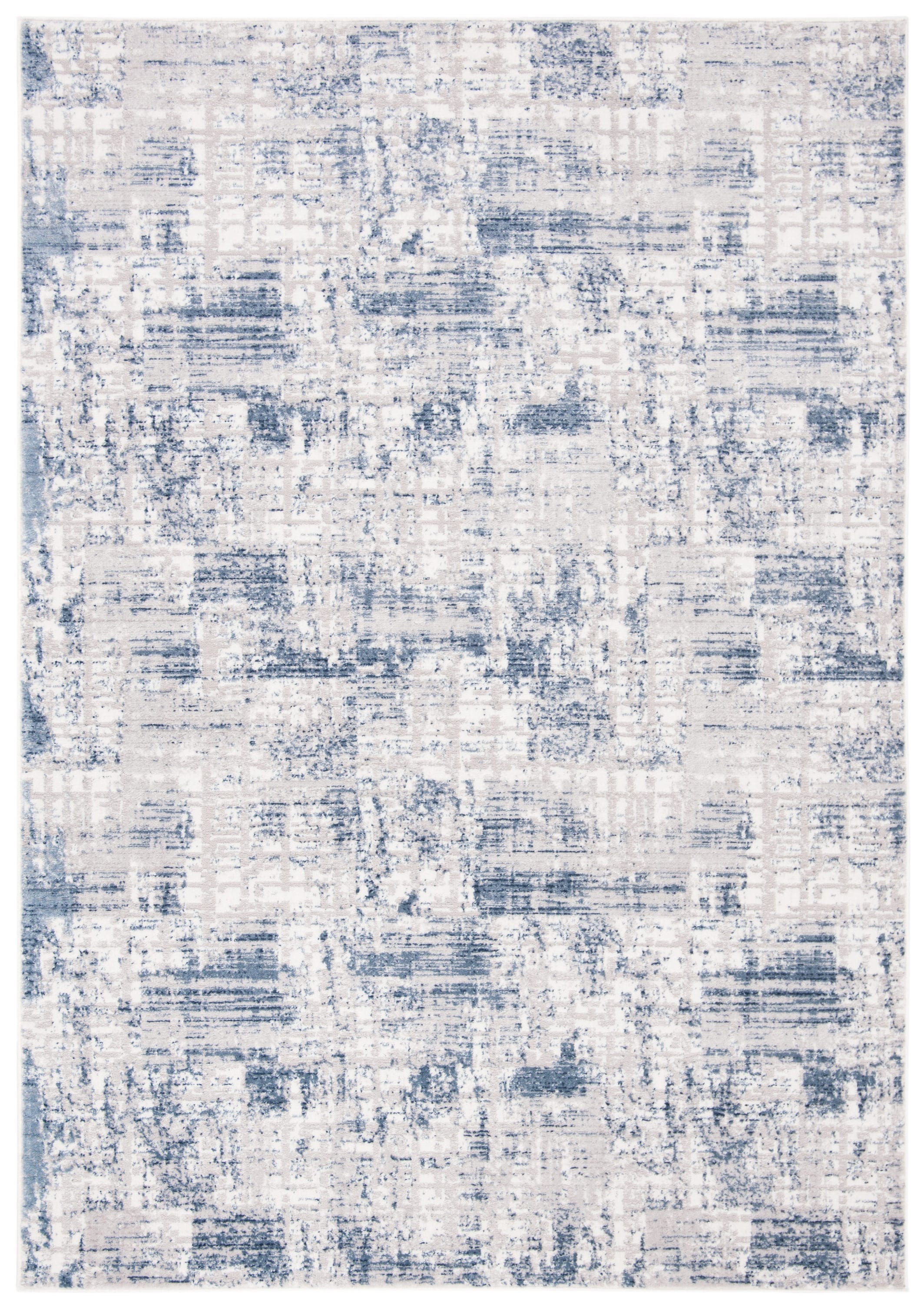 Safavieh ALA786M-5 Amelia Oristo 5 x 8 (ft) Loomed Synthetic Blue/Gray Rectangular Indoor Abstract Area rug