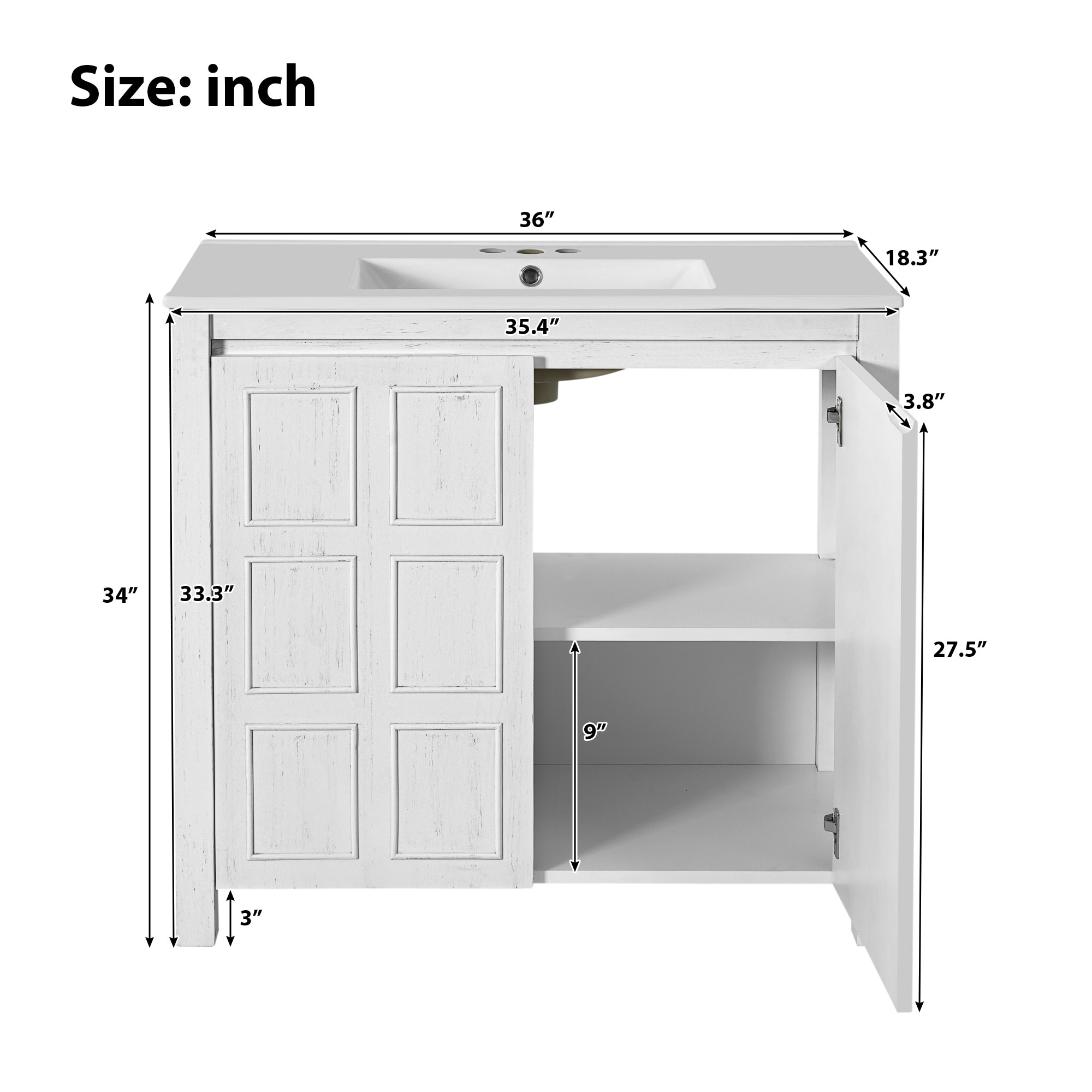 GDFStudio 345589 Bath-Vanity-Combo - View #11