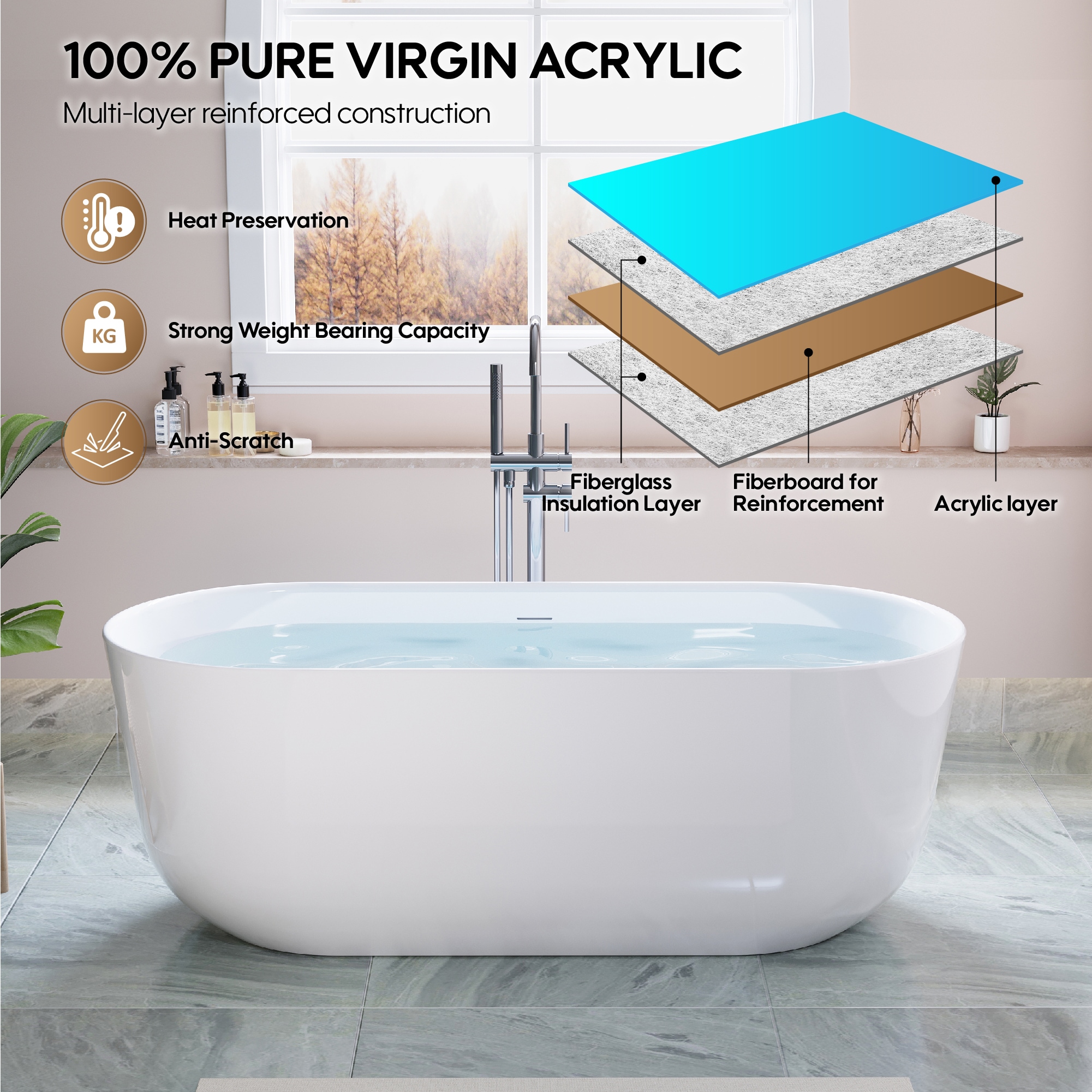 WELLFOR JO-115312 bathtubs - View #10