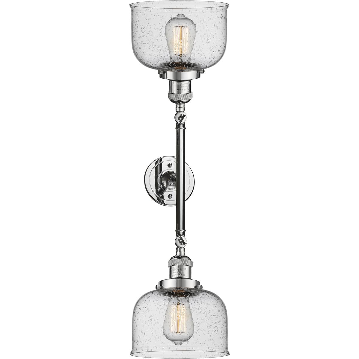Innovations Lighting 1068600 208-PC-G74 Franklin Restoration Large Bell Polished Chrome