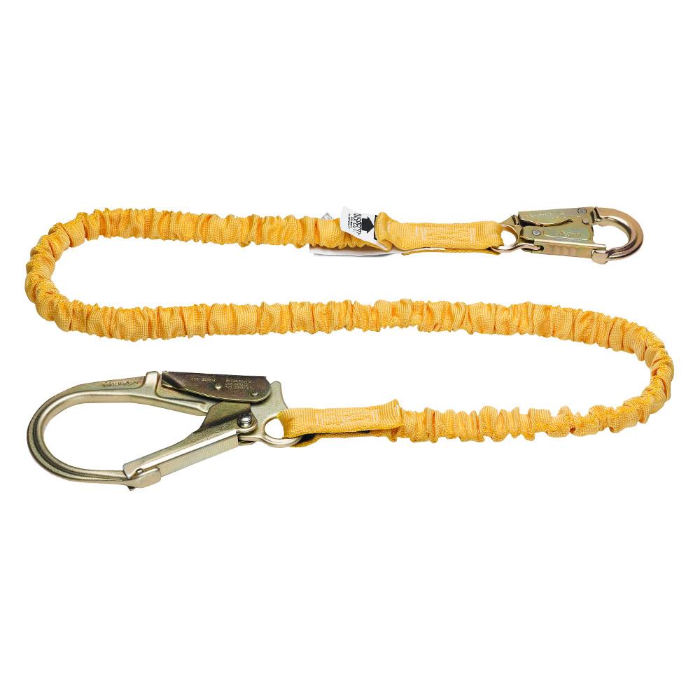 Werner 6Ft Softcoil Single Leg Lanyard (Energy Absorbing Inner Core, Snap  Hook, Rebar Hook) Fall Protection Equipment in the Safety Accessories  department at