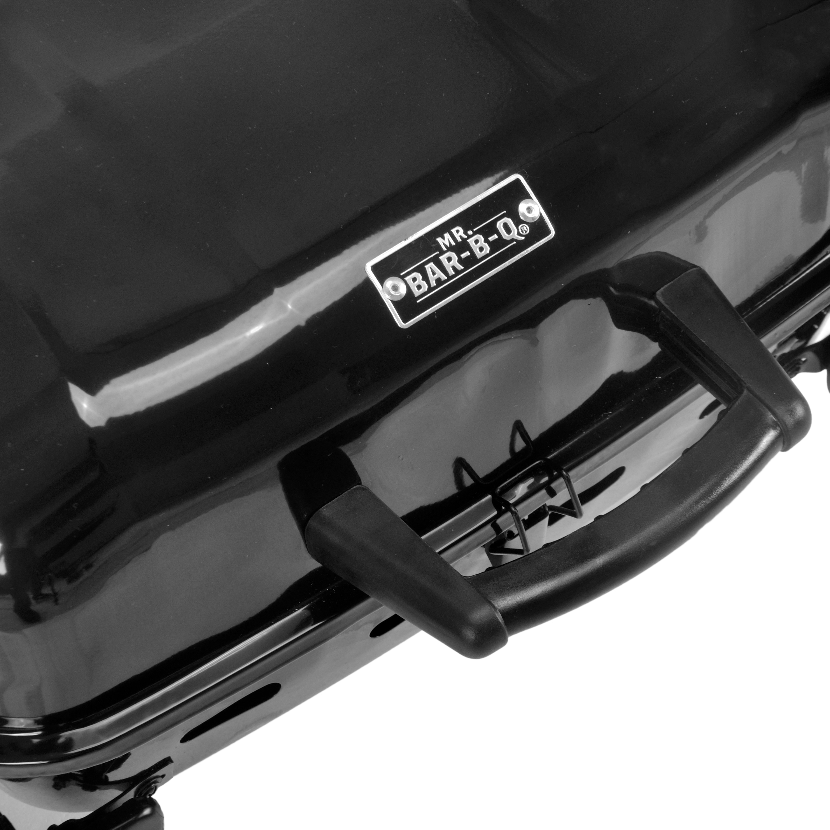 Mr. Bar-B-Q Portable LP Gas Grill 178-Sq In Black/Powder Coated ...