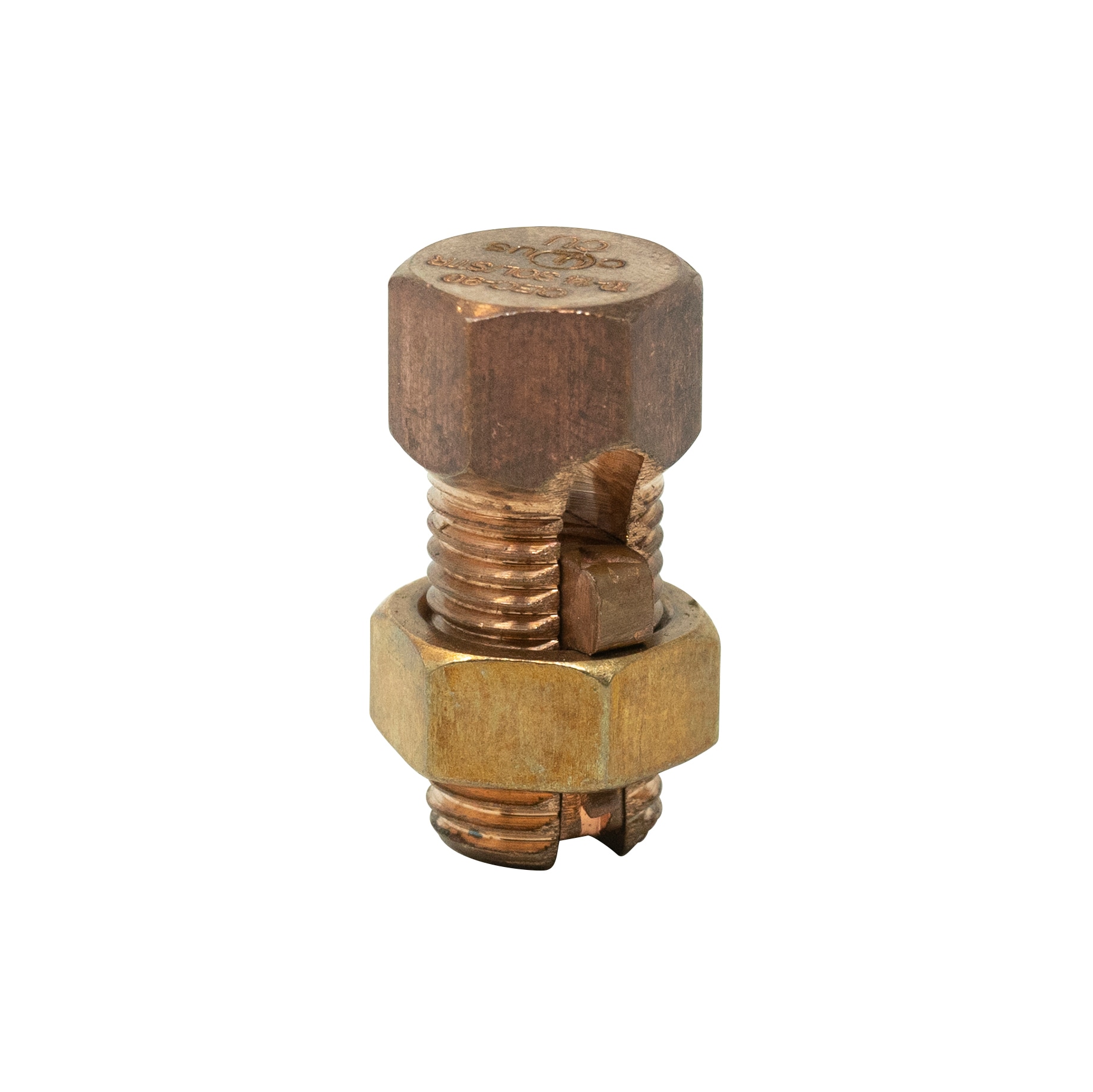 Southwire 65253840 2-7/10-in Bronze Split Bolt 3 -Count