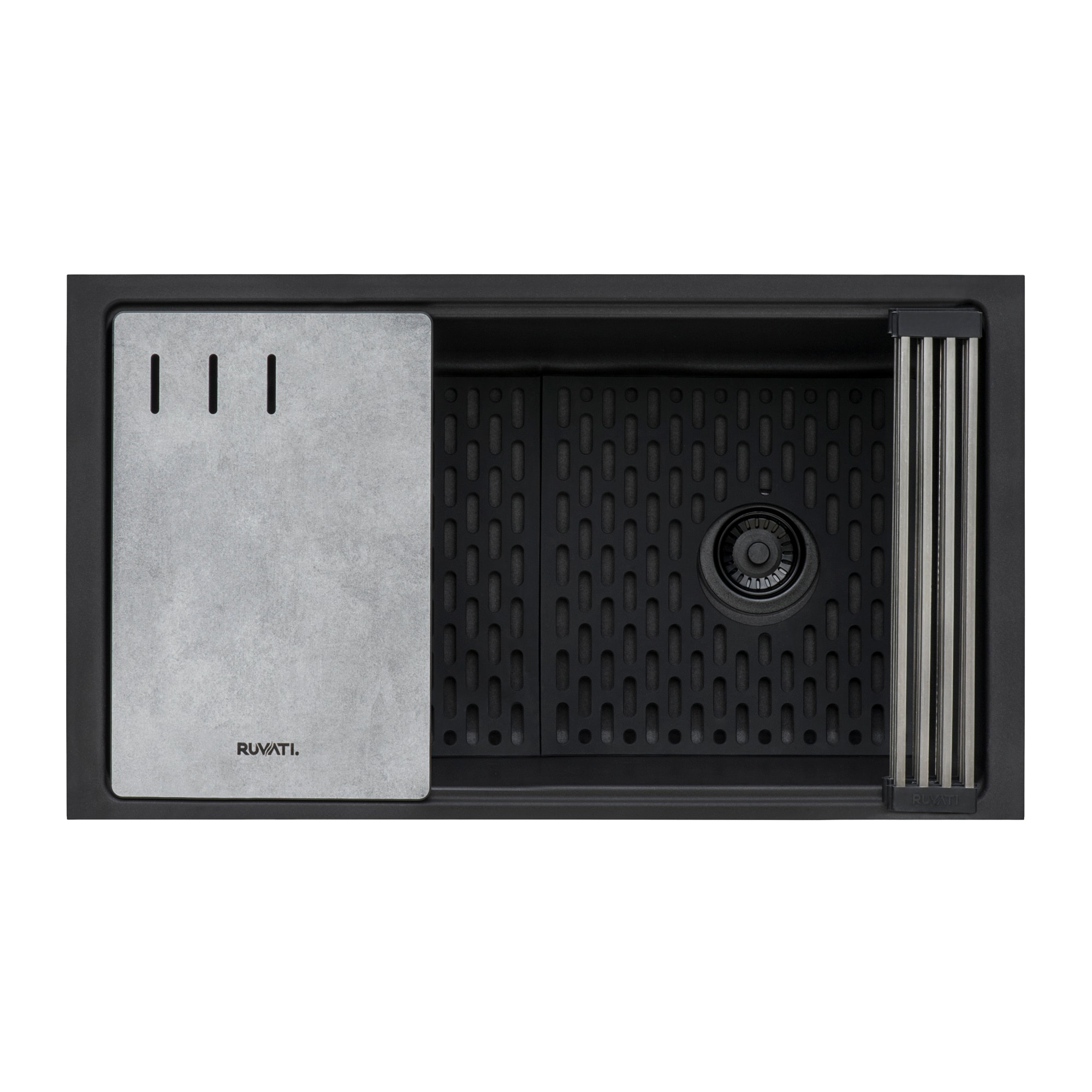 Ruvati RVG2302BK Kitchen-Sinks - View #3