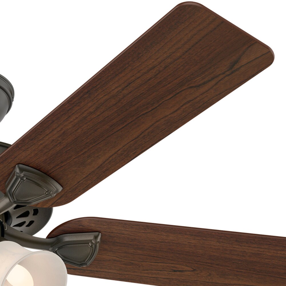 Hunter Westminster 52in New Bronze Indoor Downrod or Flush Mount