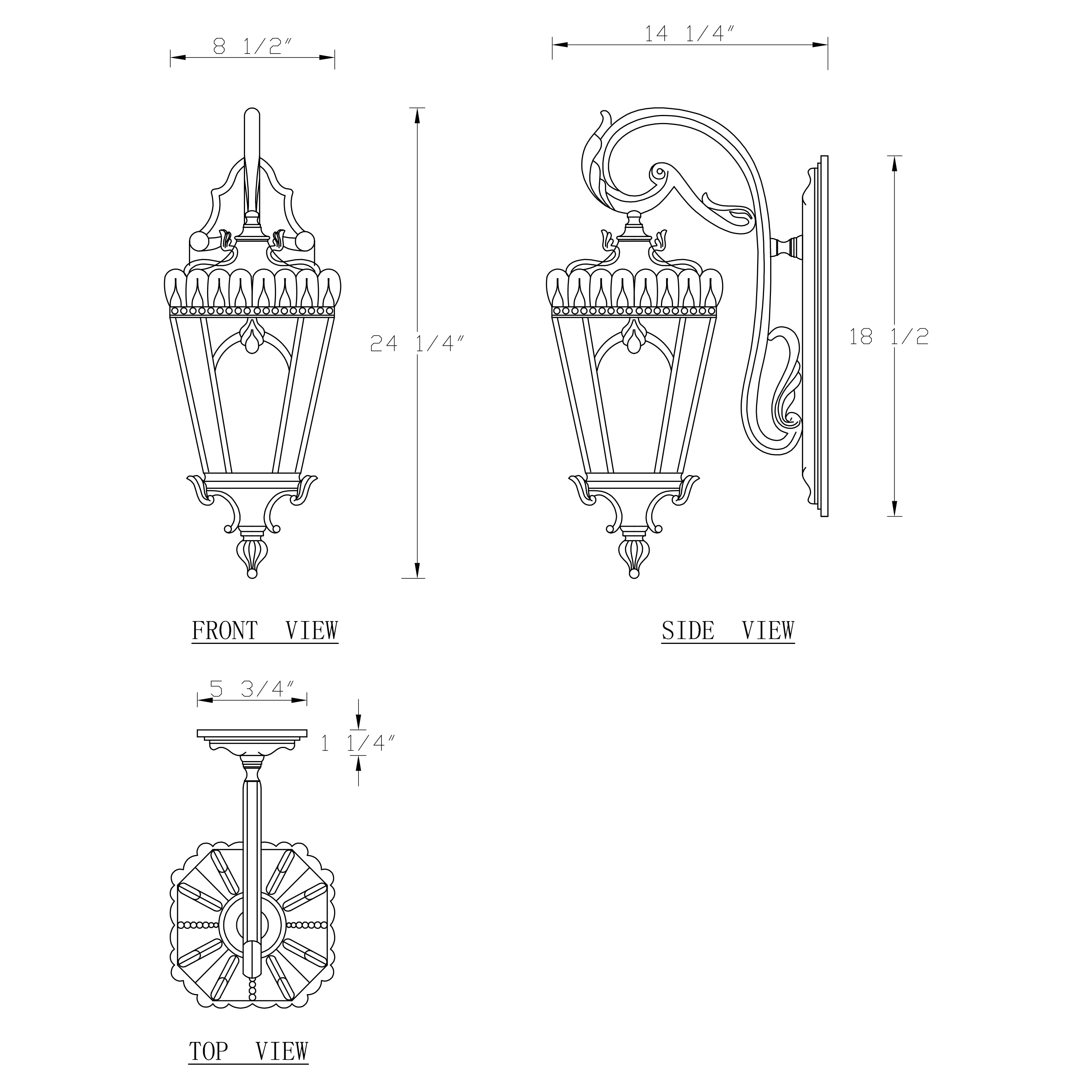 C Cattleya CA2133-W Outdoor-Wall-Lighting - View #5