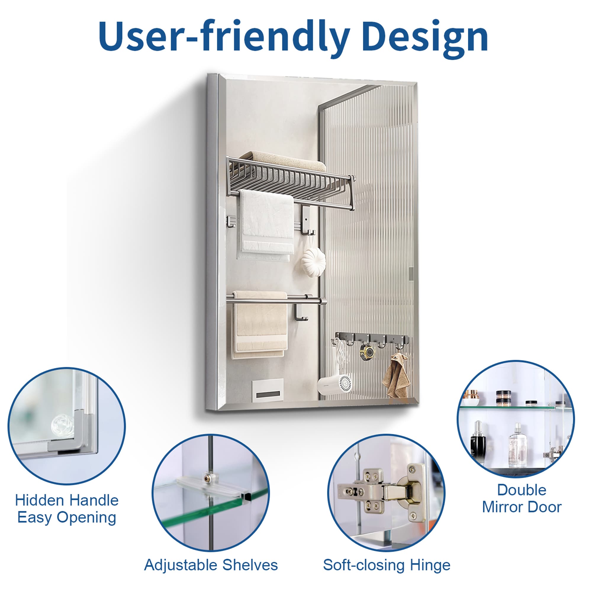 Bybafun YD5300020 Bathroom-Medicine-Cabinets - View #9