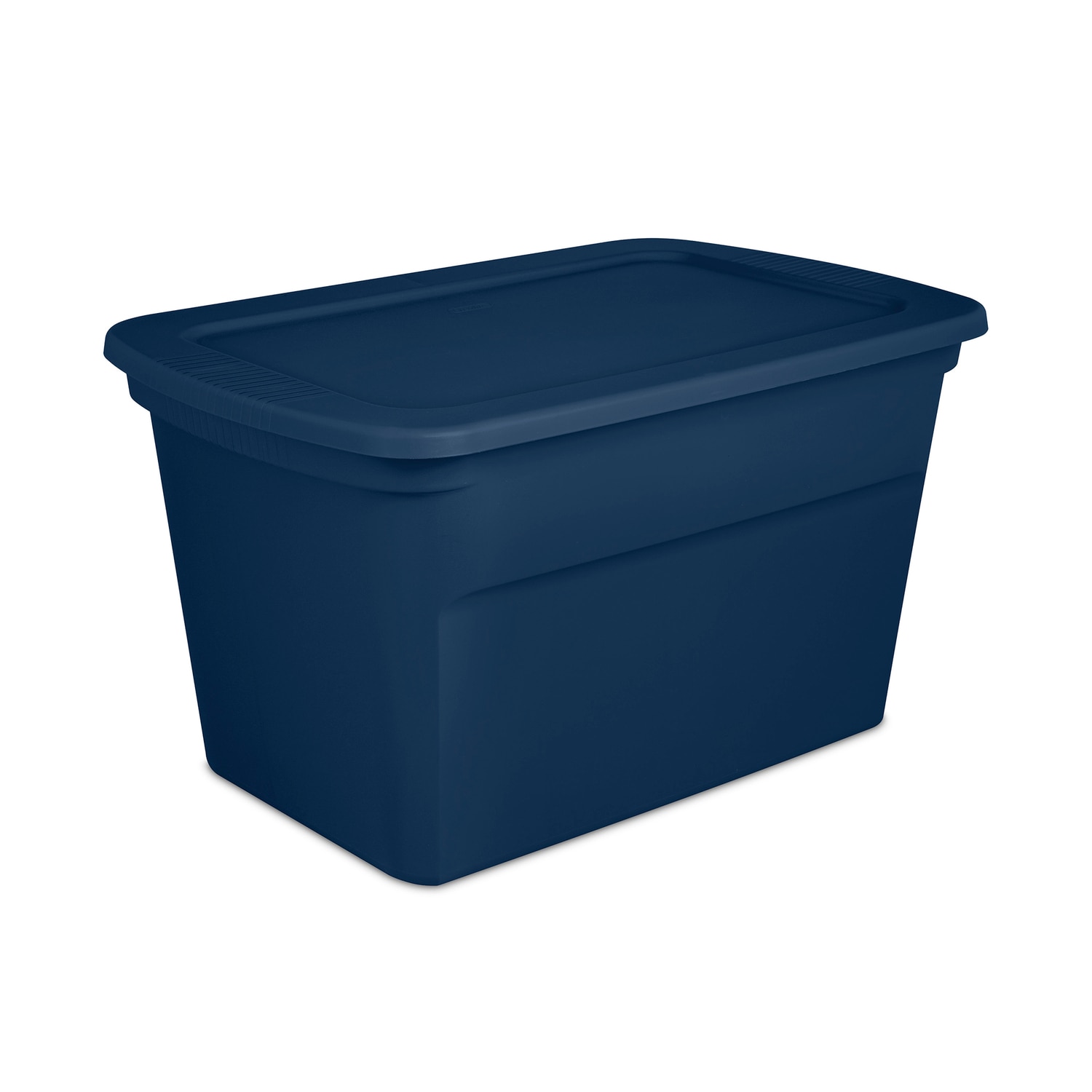 Really Useful Box 4.23 Qt. Latch Lid Storage Tote, 15.55 inch x 10.04 inch x 3.46 inch, Solid Black