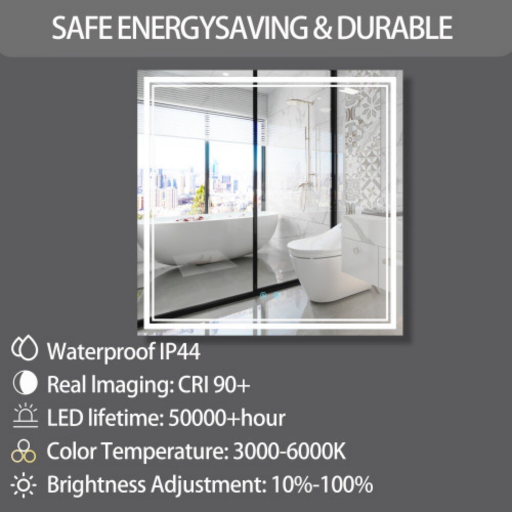 AAZJ BG-BR-3636-M Framed-Bath-Mirrors - View #7