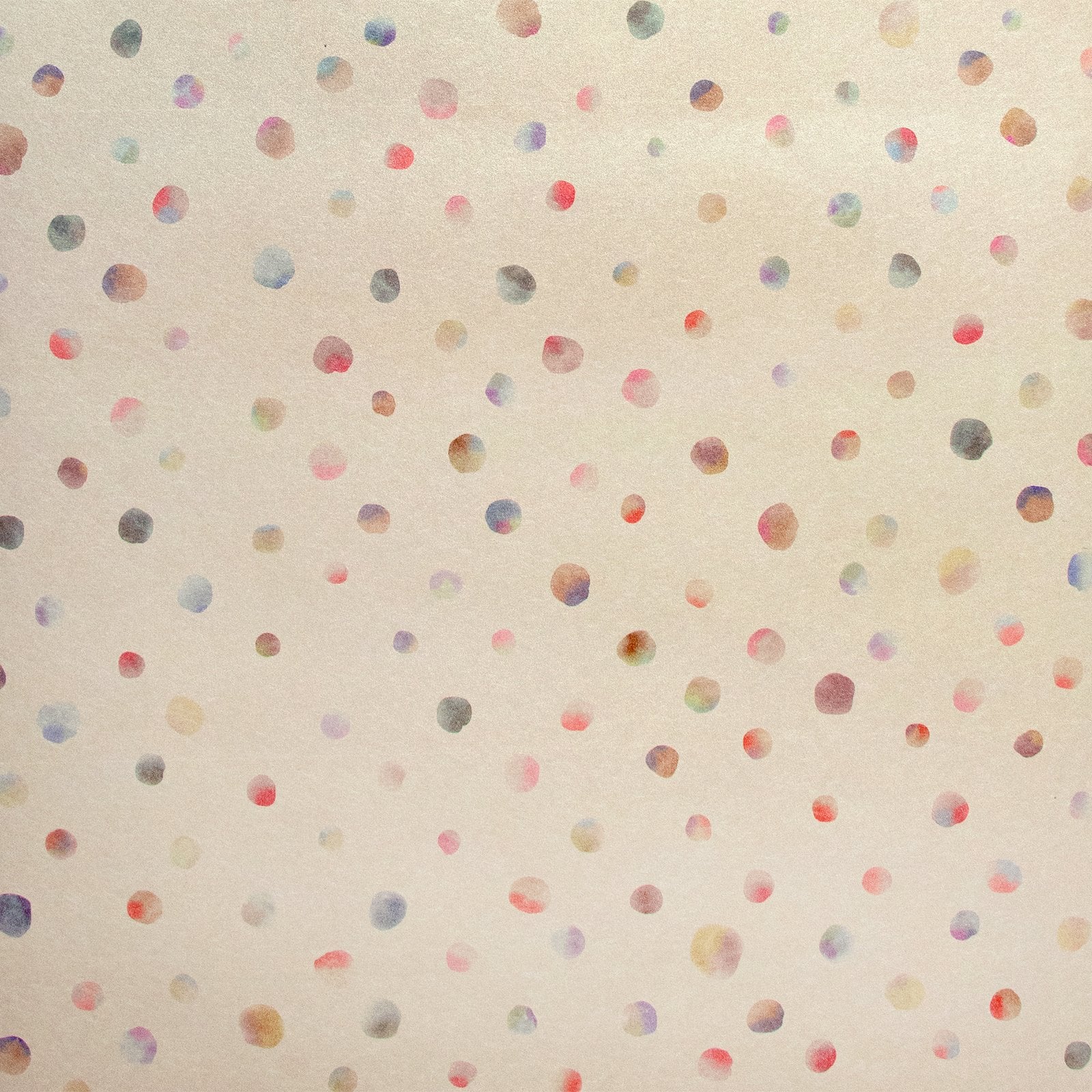 Galerie 26838 Great Kids Watercolor Dots Beige Wallpaper 26838