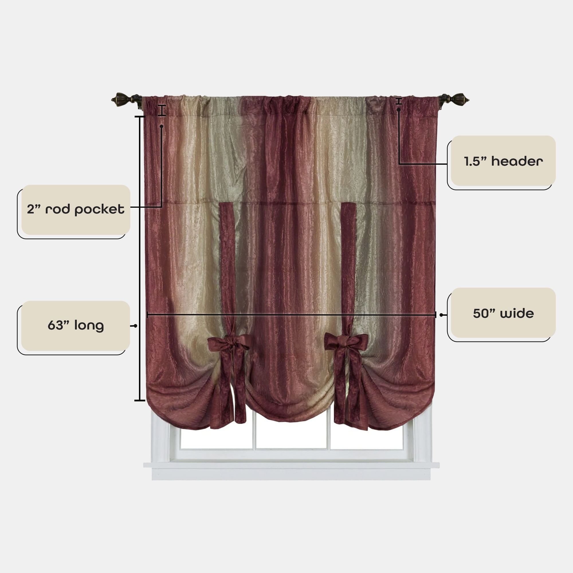 Achim OMTU63BU06 curtains - View #6