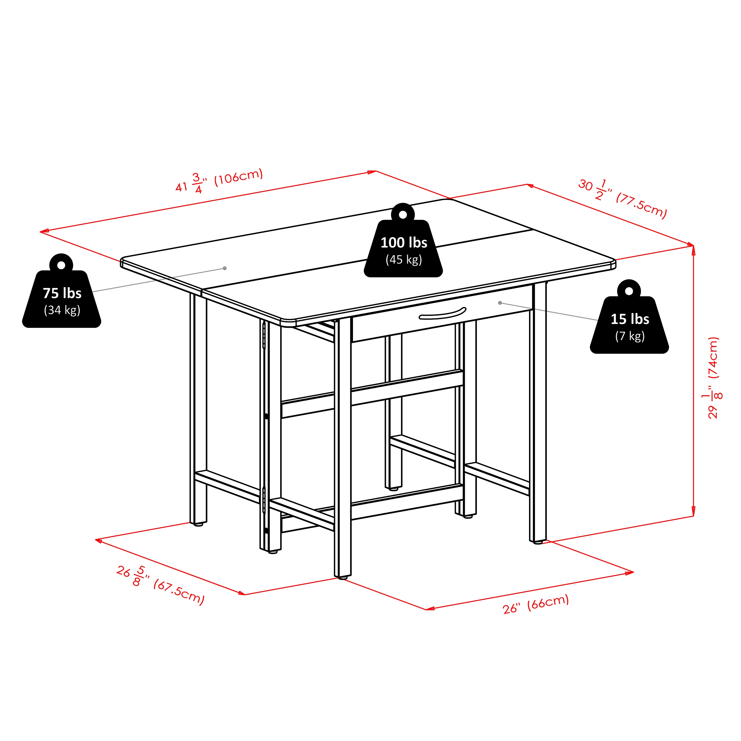 Winsome Wood 94368 Dining-Sets - View #8
