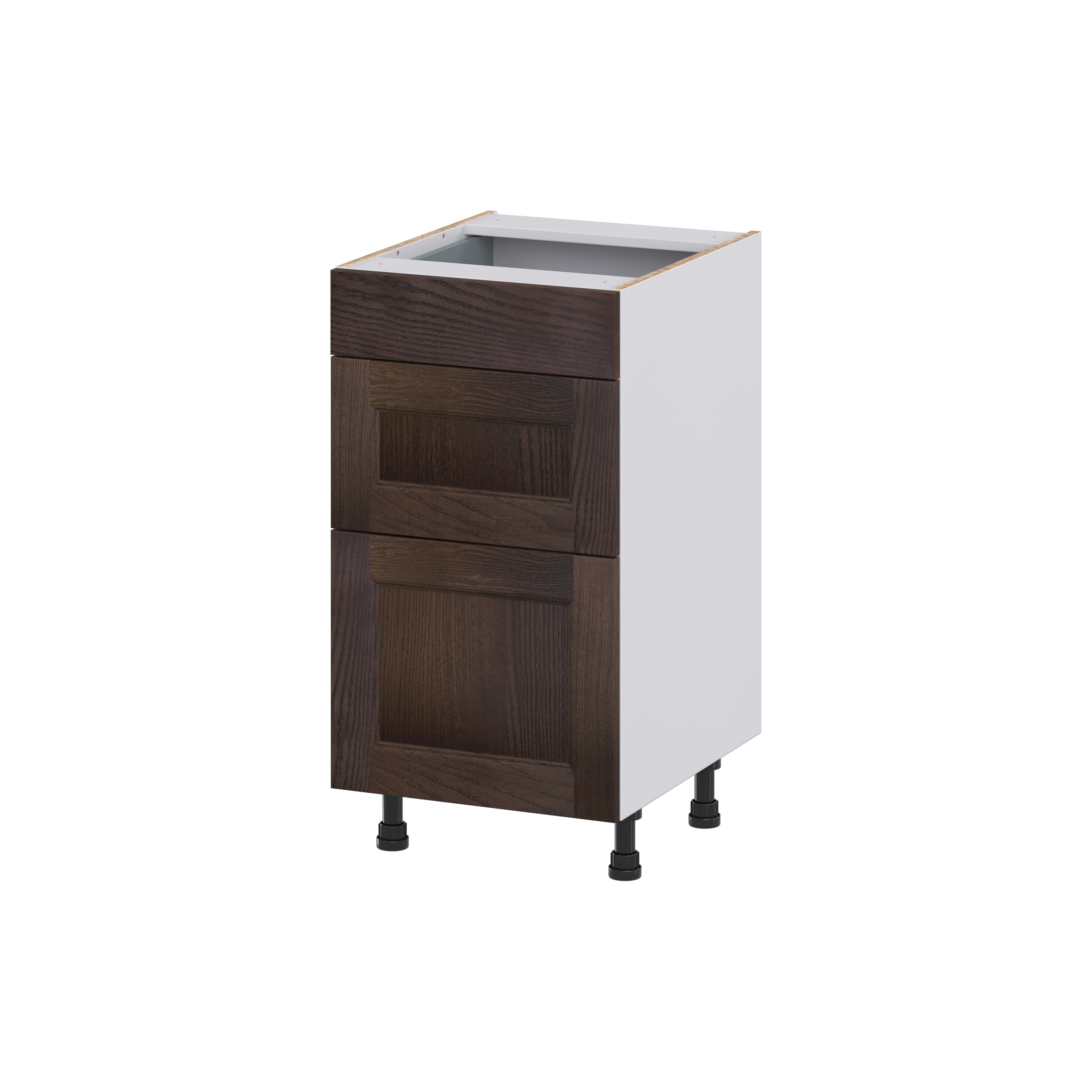 Hugo&Borg 18-in W x 34.5-in H x 21-in D Wood Base Fully Assembled Cabinet (Recessed Panel Shaker Door Style)