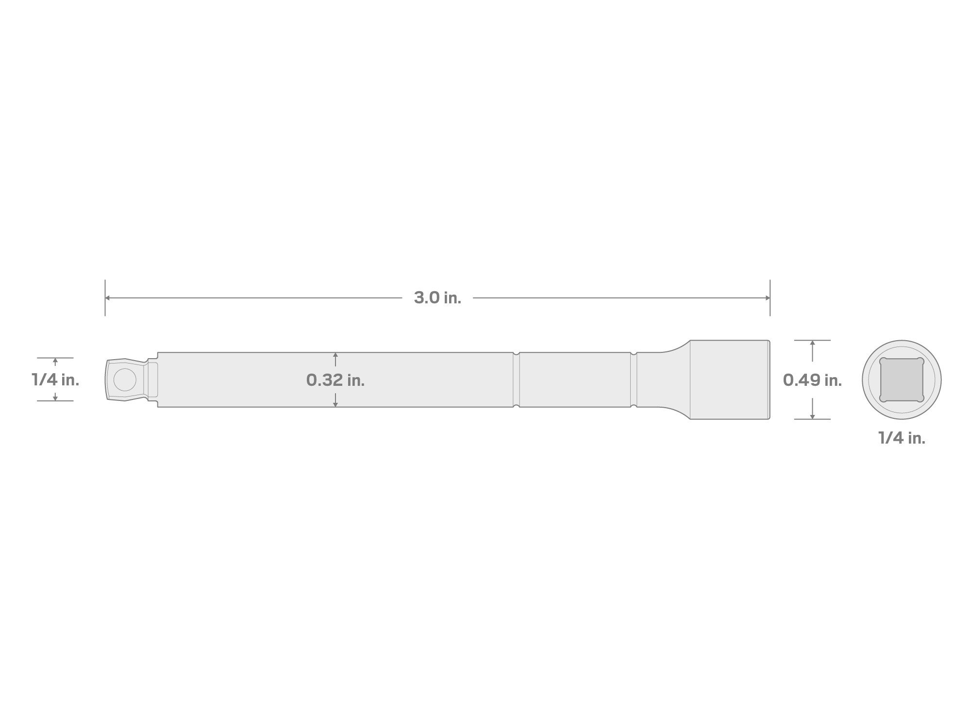 TEKTON SHA01303 Socket-Extensions - View #5