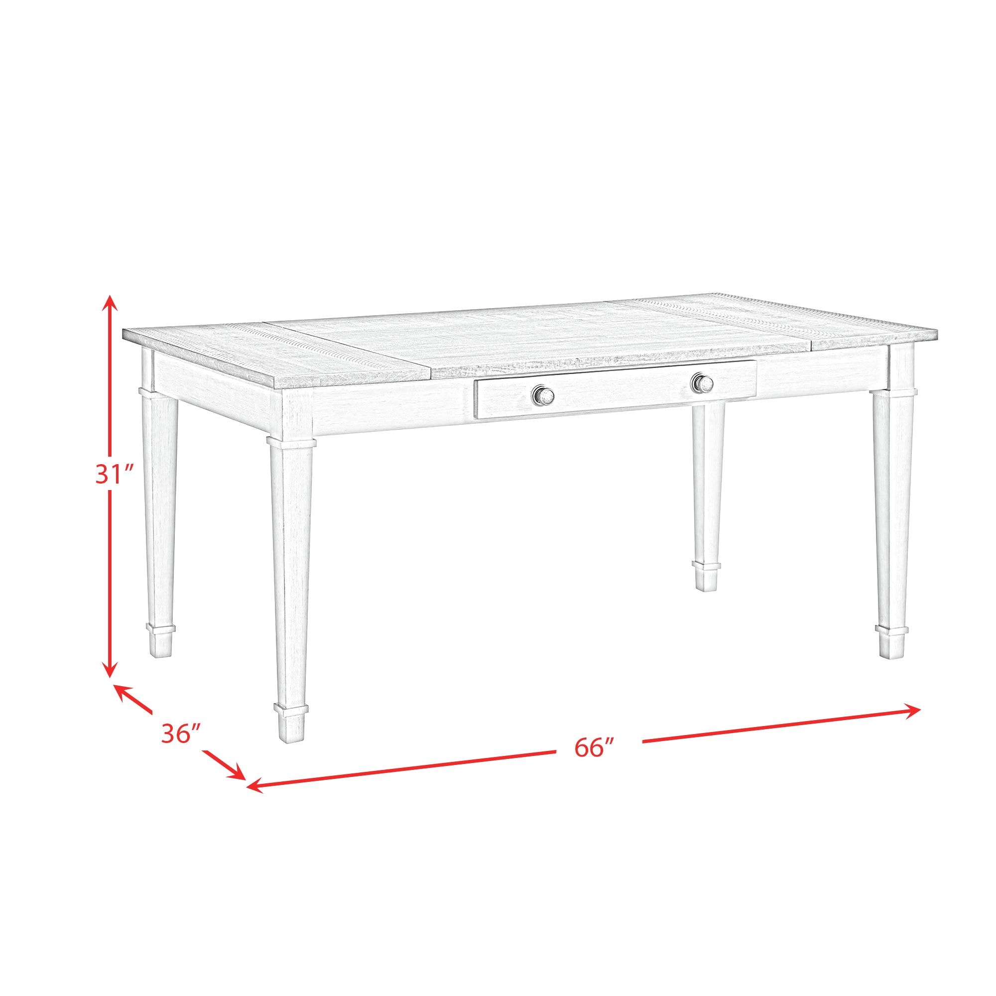 Picket House Furnishings D-9890-7-5PC Dining-Sets - View #4