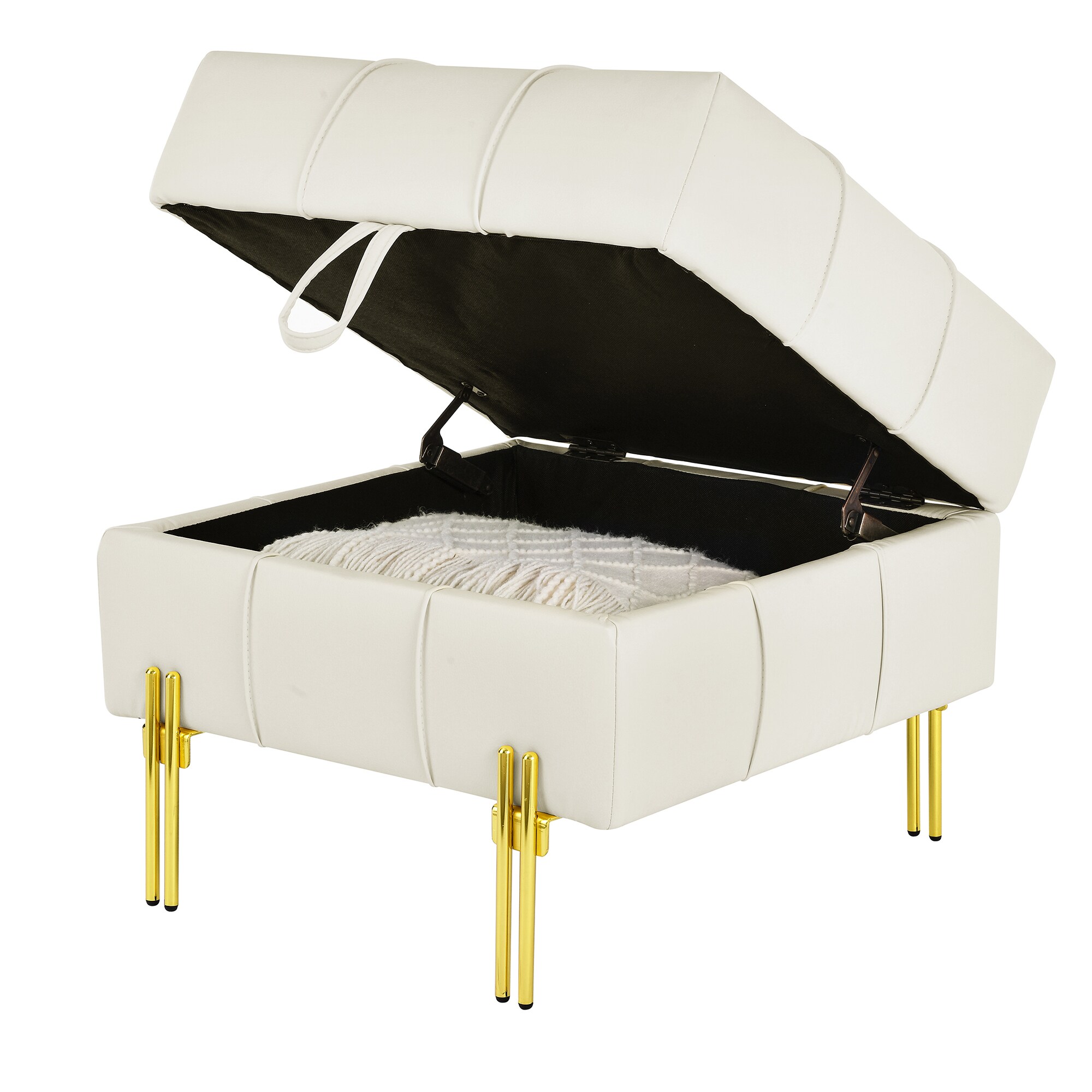 SINOFURN SYA610015BK Indoor-Ottomans - View #4