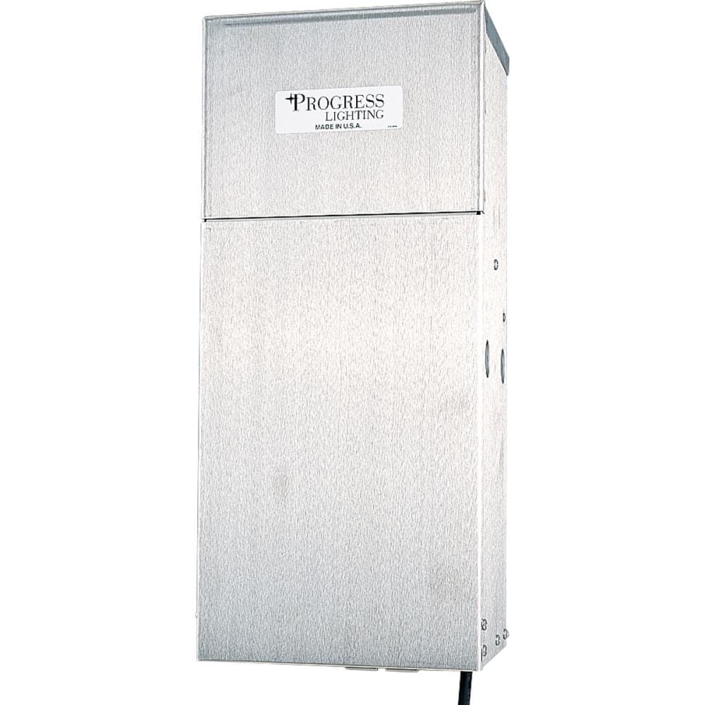 Progress Lighting P8521-01 900-Watt 12-Volt Multi-Tap Landscape Lighting Transformer