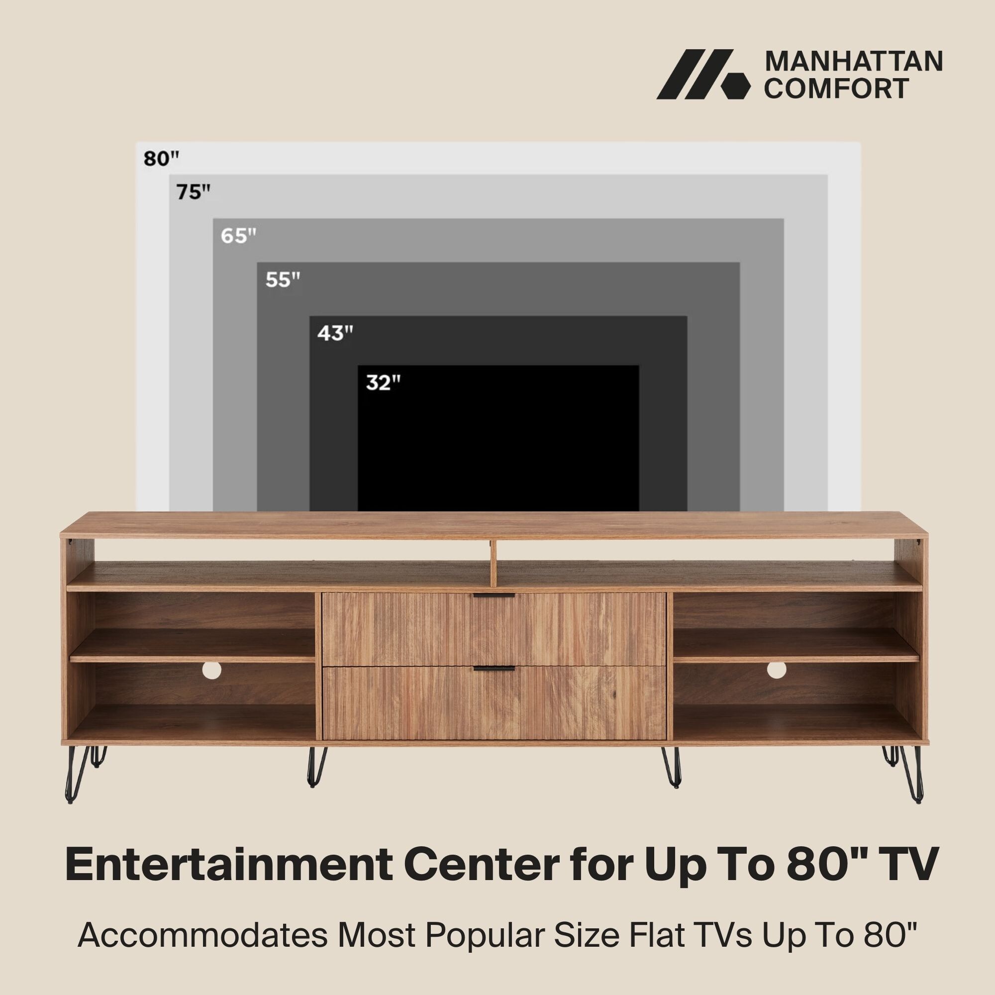 Manhattan Comfort TV002-GB Tv-Stands - View #5