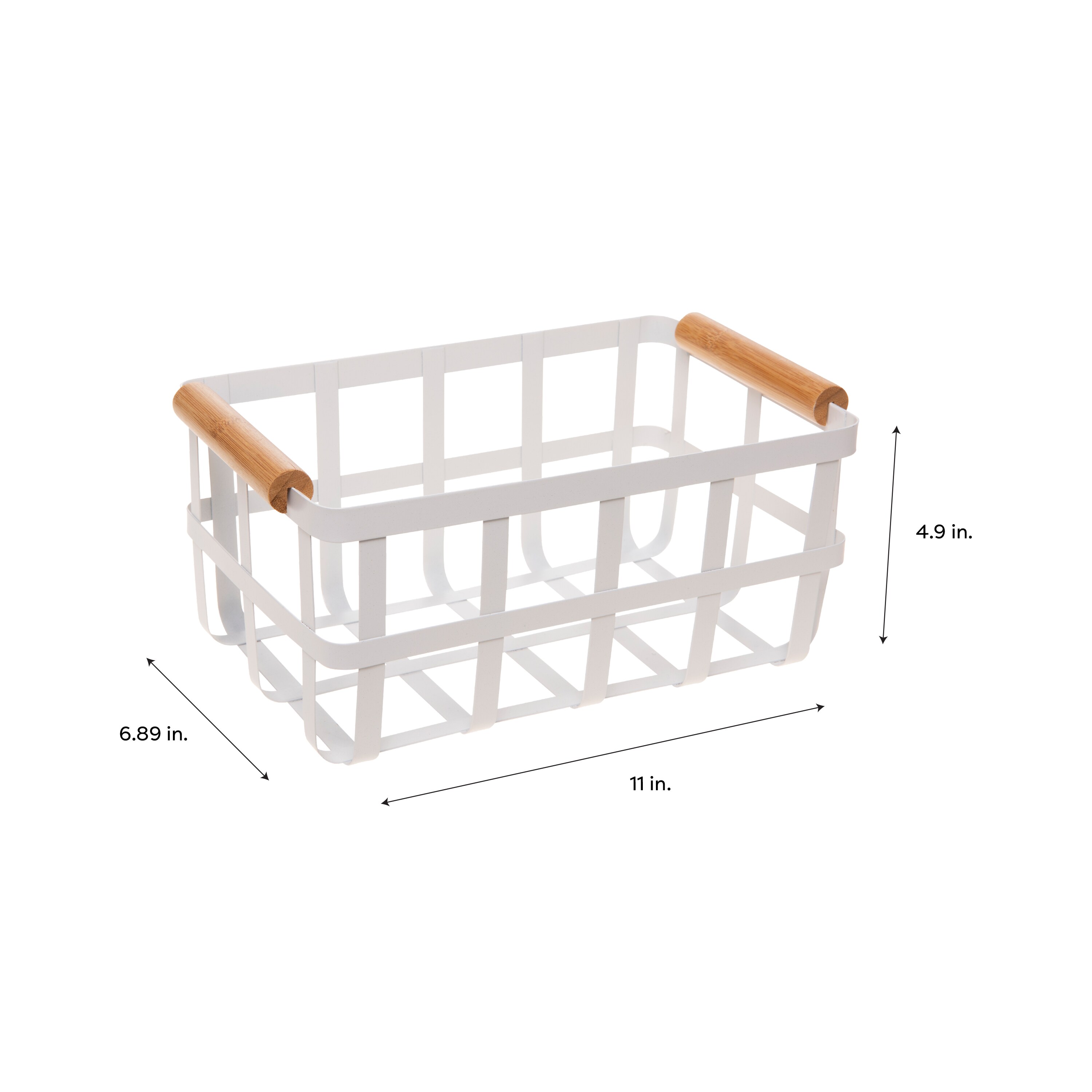Simplify 10038-WHITE Bins-Baskets - View #4