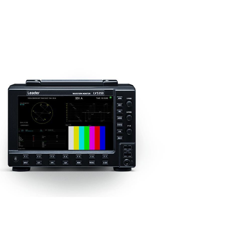  TCNCD386848 Leader Instruments LR-LV5350-SER22 CIE CHART- 1931-1976 BT.709-BT.2020 and DCI P3 Color Space Display for LV5350 Software