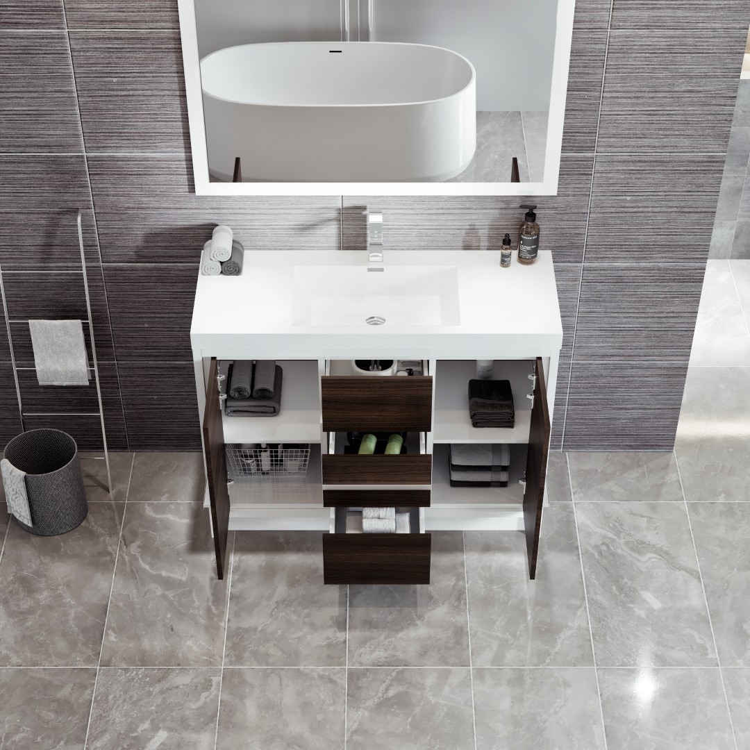 Eviva EVVN765-48GOK-WH Bath-Vanity-Combo - View #3