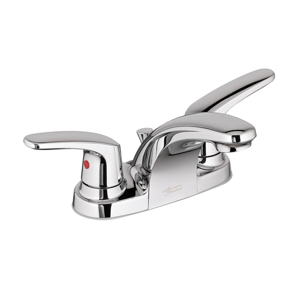 Colony Pro Polished Chrome 2-Handle Low-Arc Bathroom Faucet
