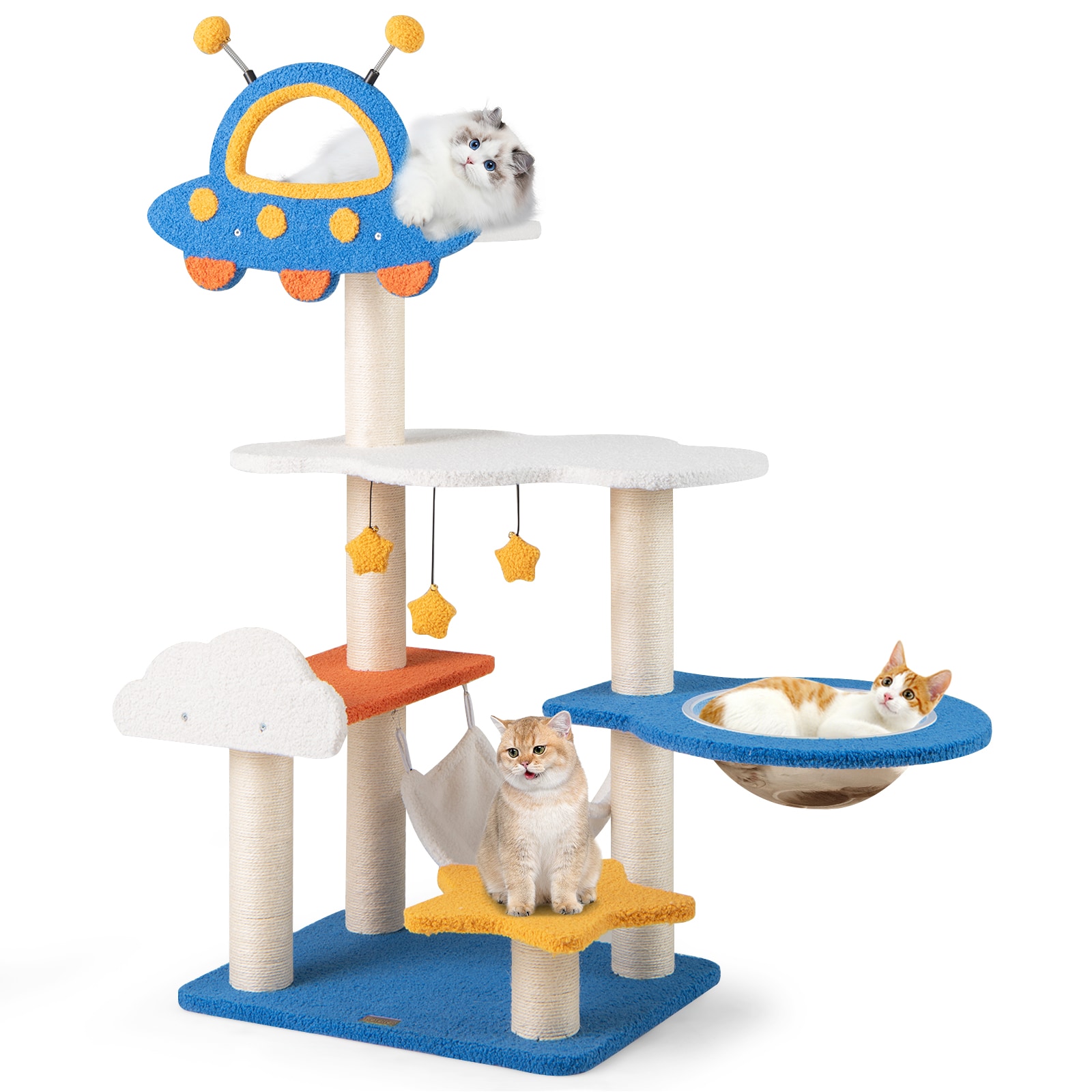 Ayelon 49-in x 18-in Multiple colors/finishes Cat Tree