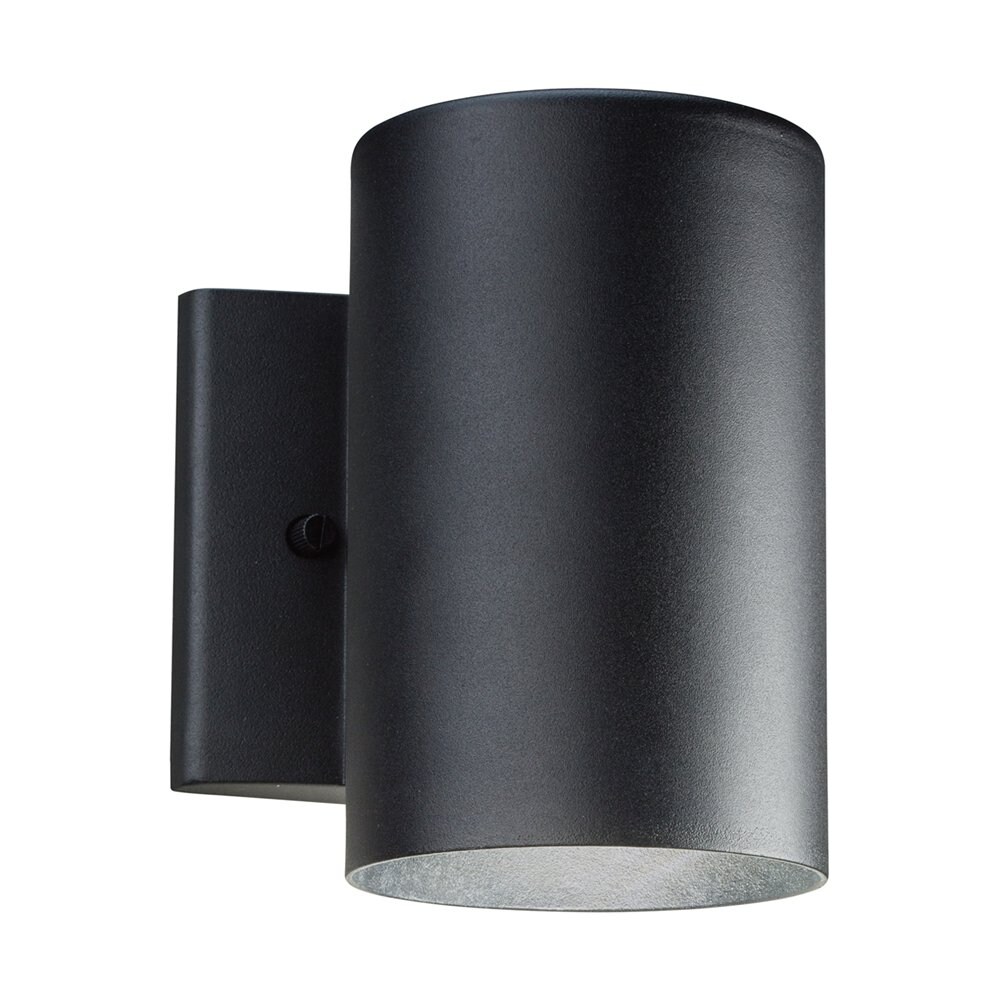Kichler 11250BKT30 7-in H Black Hardwired Dark Sky Integrated LED Outdoor Wall Light