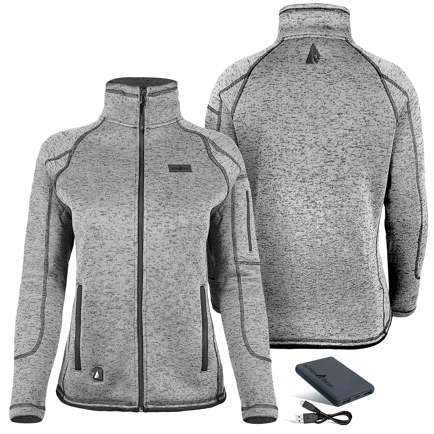 ActionHeat AH-SJKT-5V-W-LG-S Jackets-Coats - View #4
