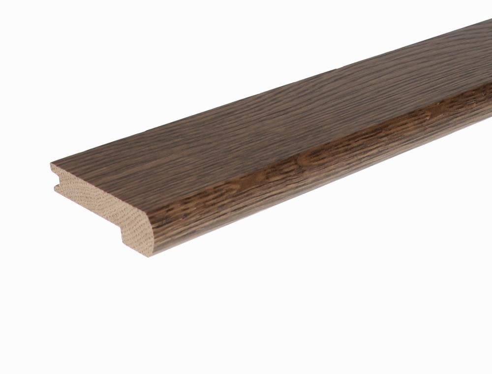 Flexco 3414821 2.75-in x 78-in x 0.6875-in French Oak Santiga Prefinished Wood Oak Flush Stair Nosing