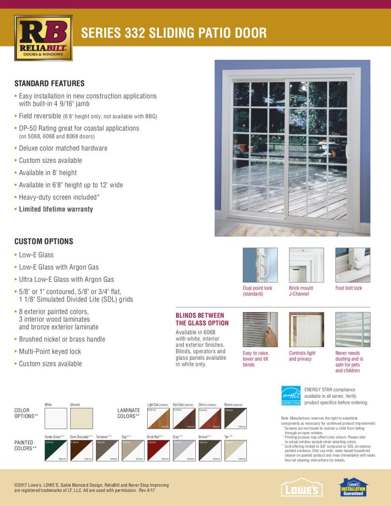  719801229557 Patio-Doors - View #7