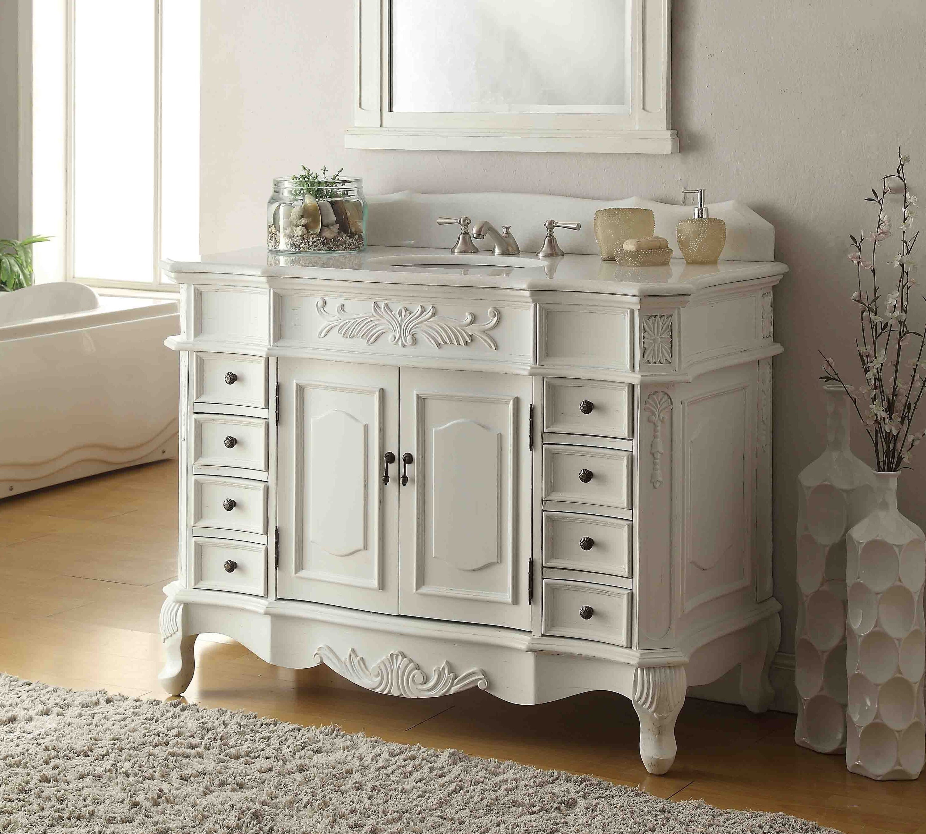 Benton Collection HF-2815W-AW-48 Bath-Vanity-Combo - View #6