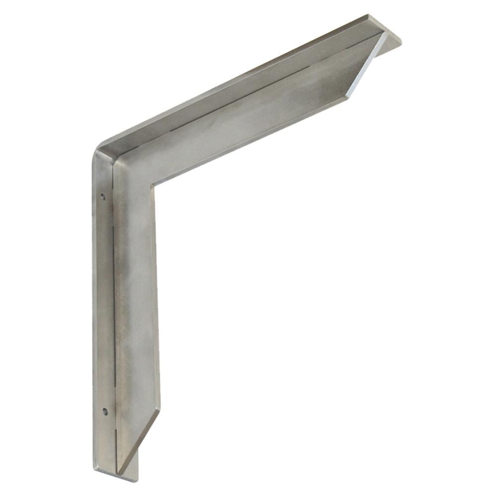 Federal Brace 34432 Streamline 8-in x 2-in x 8-in Stainless Steel Countertop Support Bracket